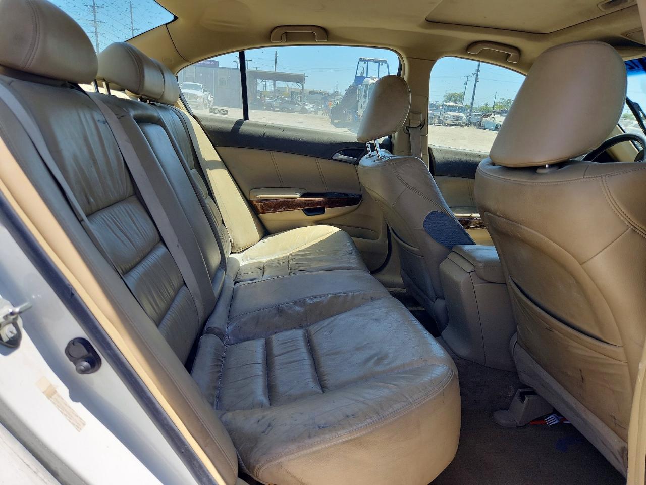 2009 Honda Accord Exl Белый vin: JHMCP26809C017540