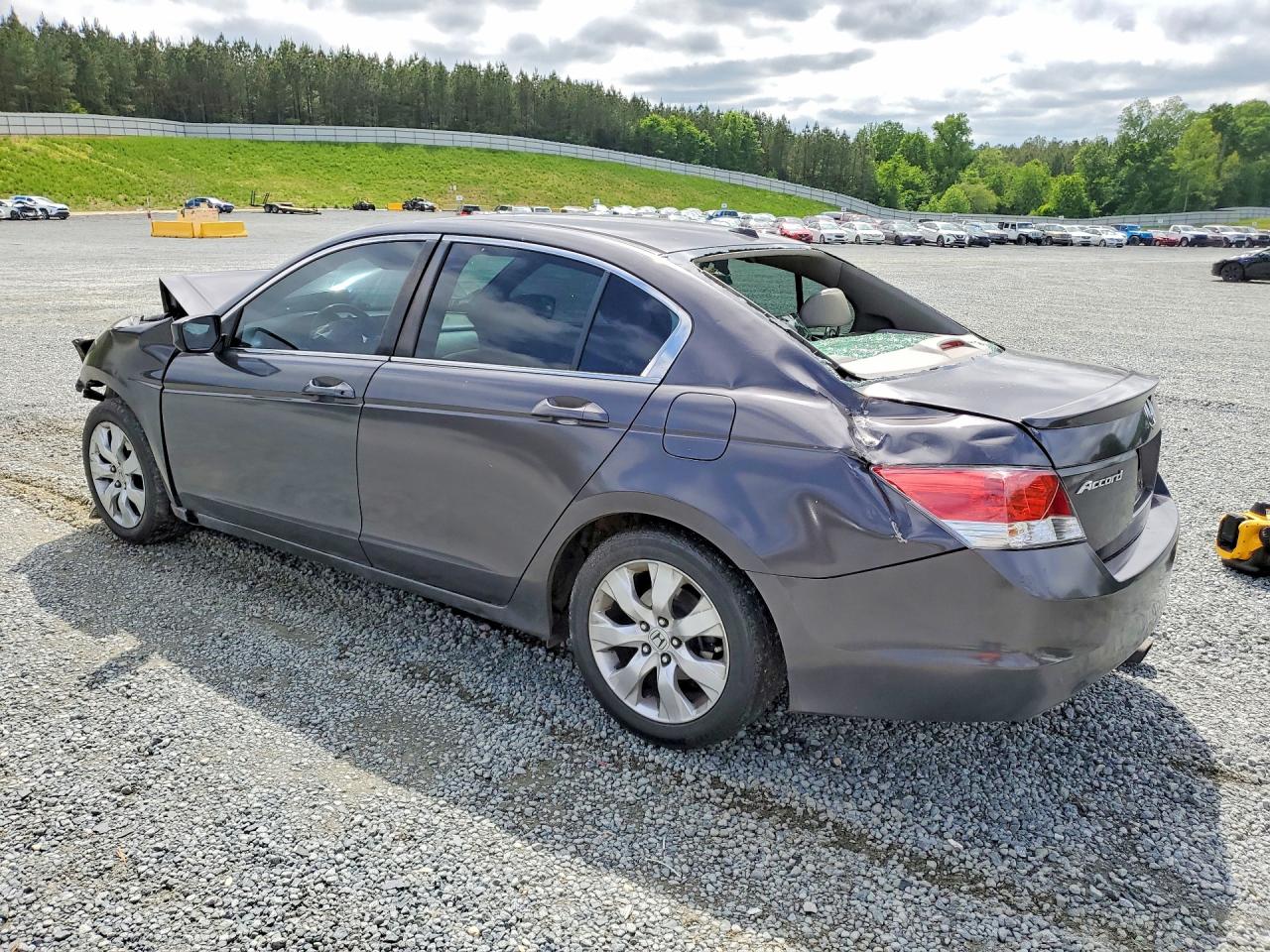 2009 Honda Accord Exl Gray vin: JHMCP26809C017800