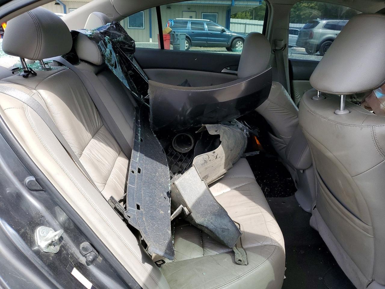 2009 Honda Accord Exl Gray vin: JHMCP26809C017800