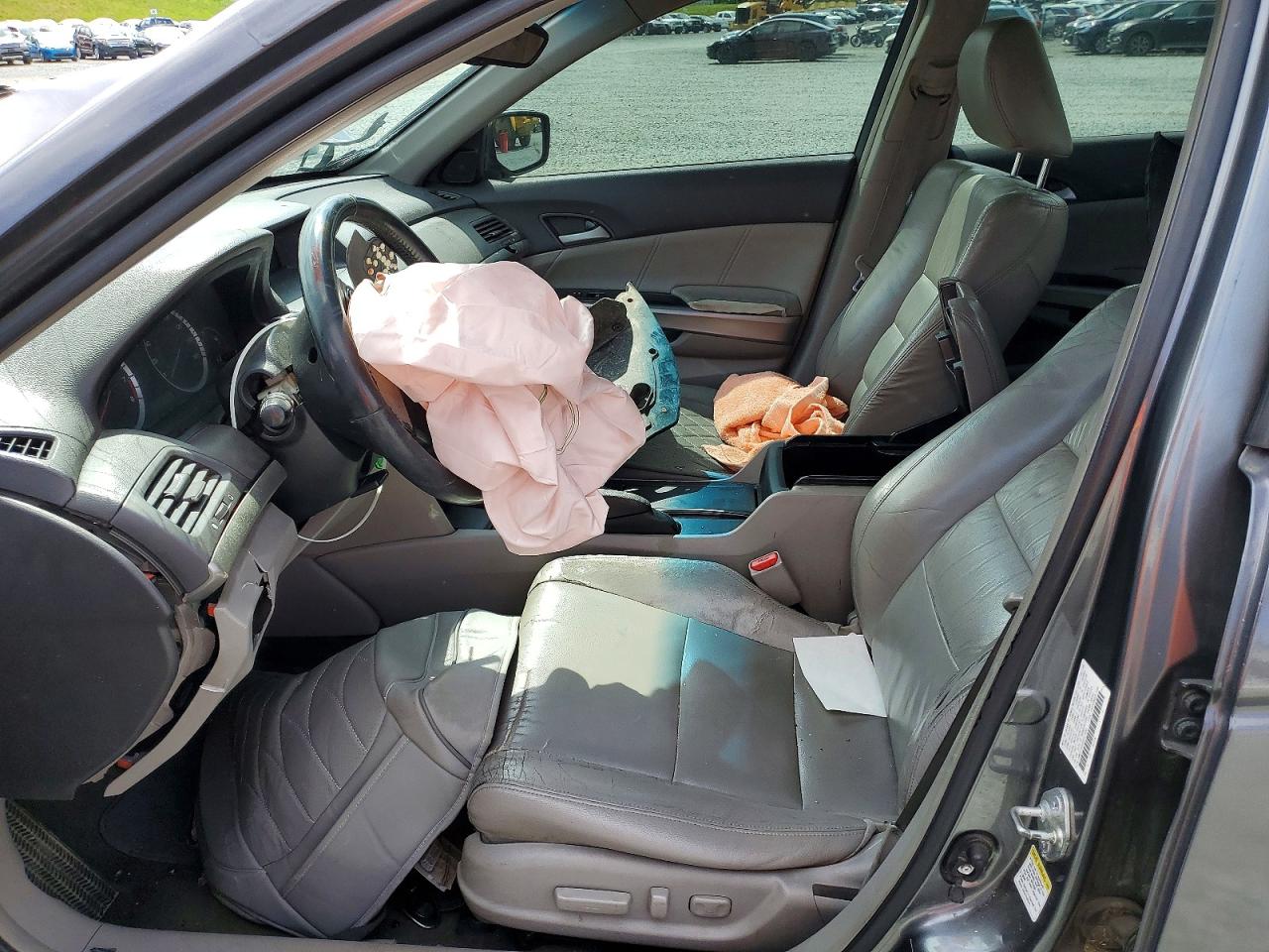 2009 Honda Accord Exl Gray vin: JHMCP26809C017800