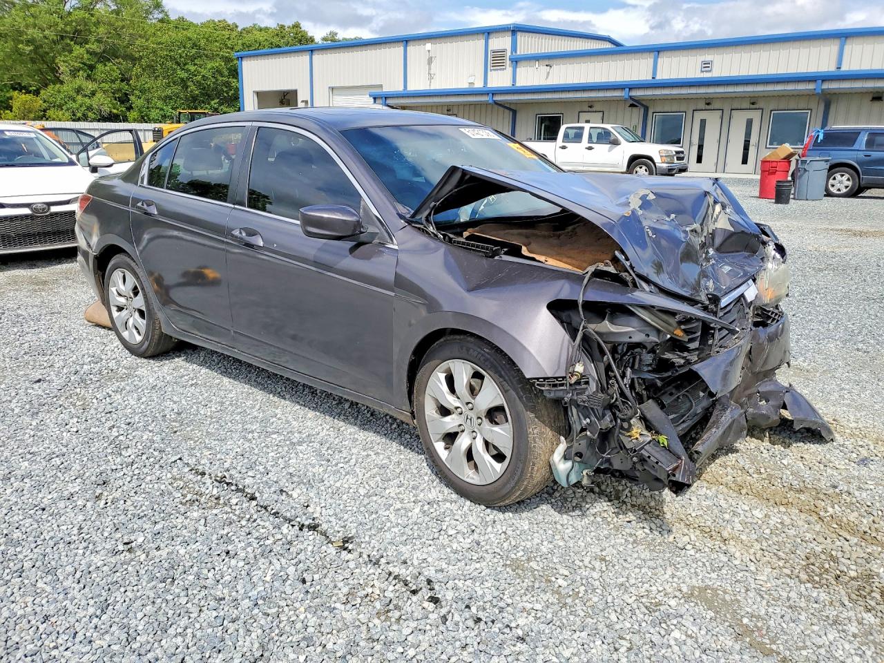 2009 Honda Accord Exl Gray vin: JHMCP26809C017800
