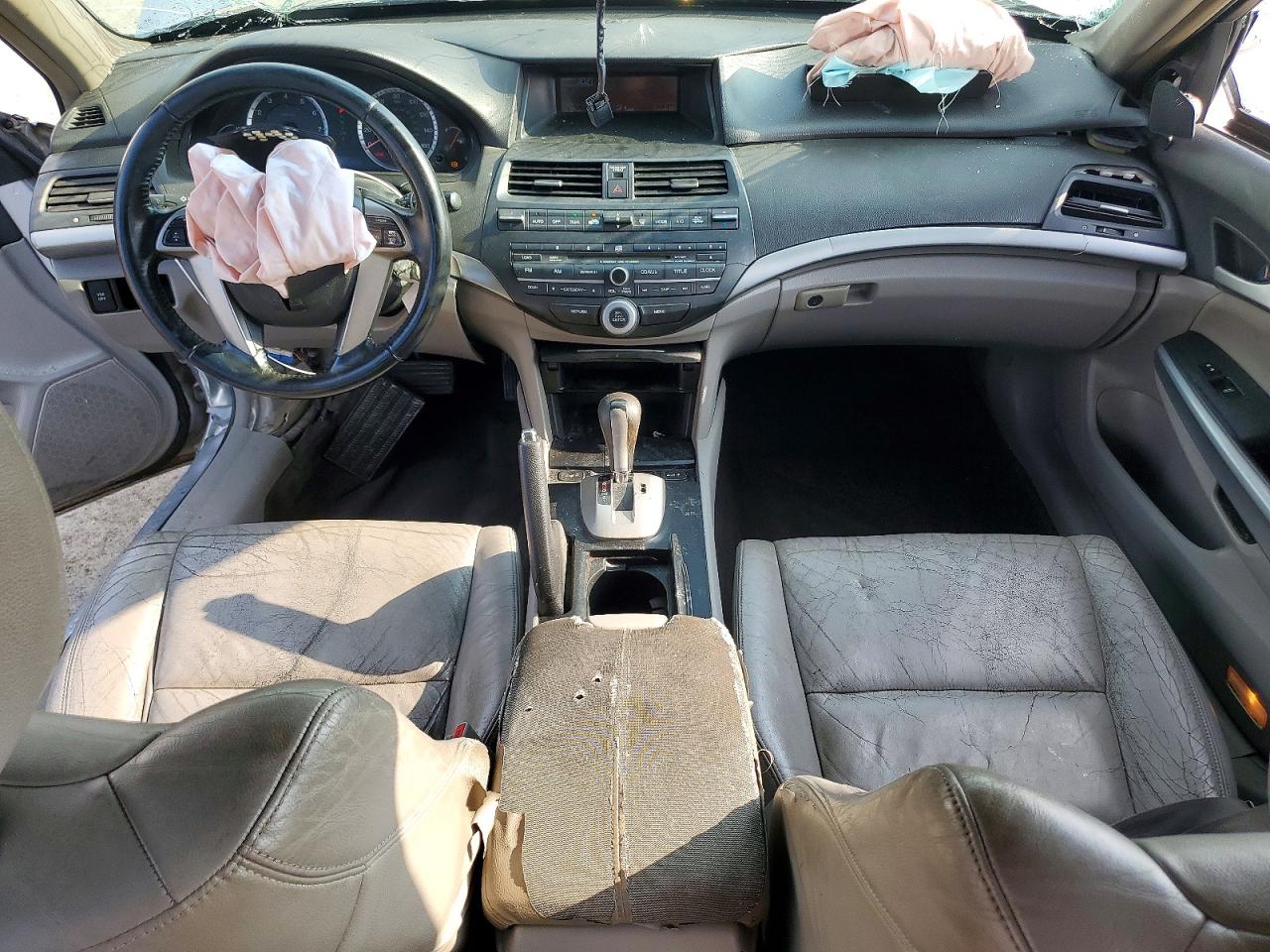 2008 Honda Accord Exl Серебряный vin: JHMCP26818C007243