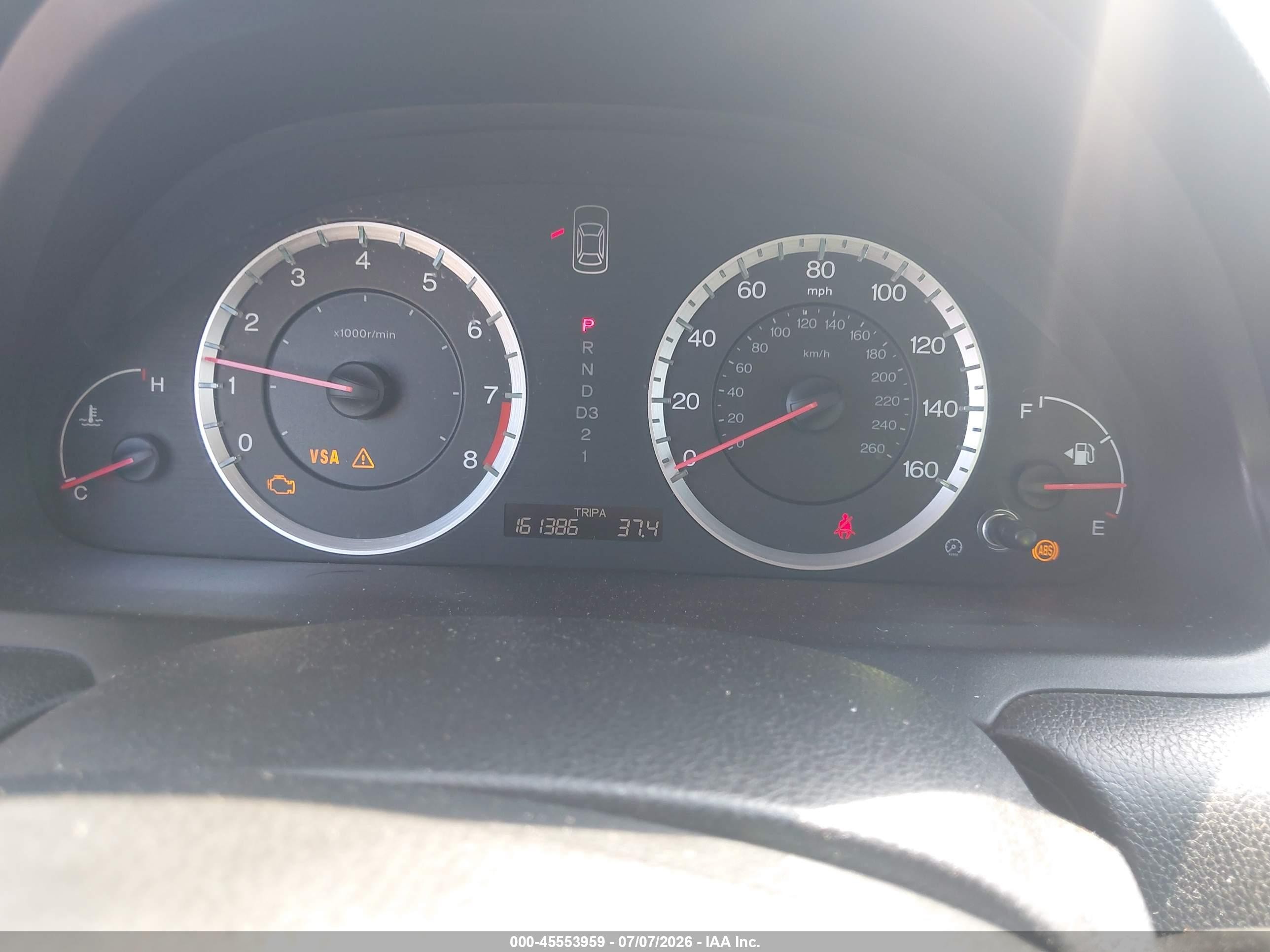 2008 Honda Accord 2.4 Ex-l Gray vin: JHMCP26818C007341