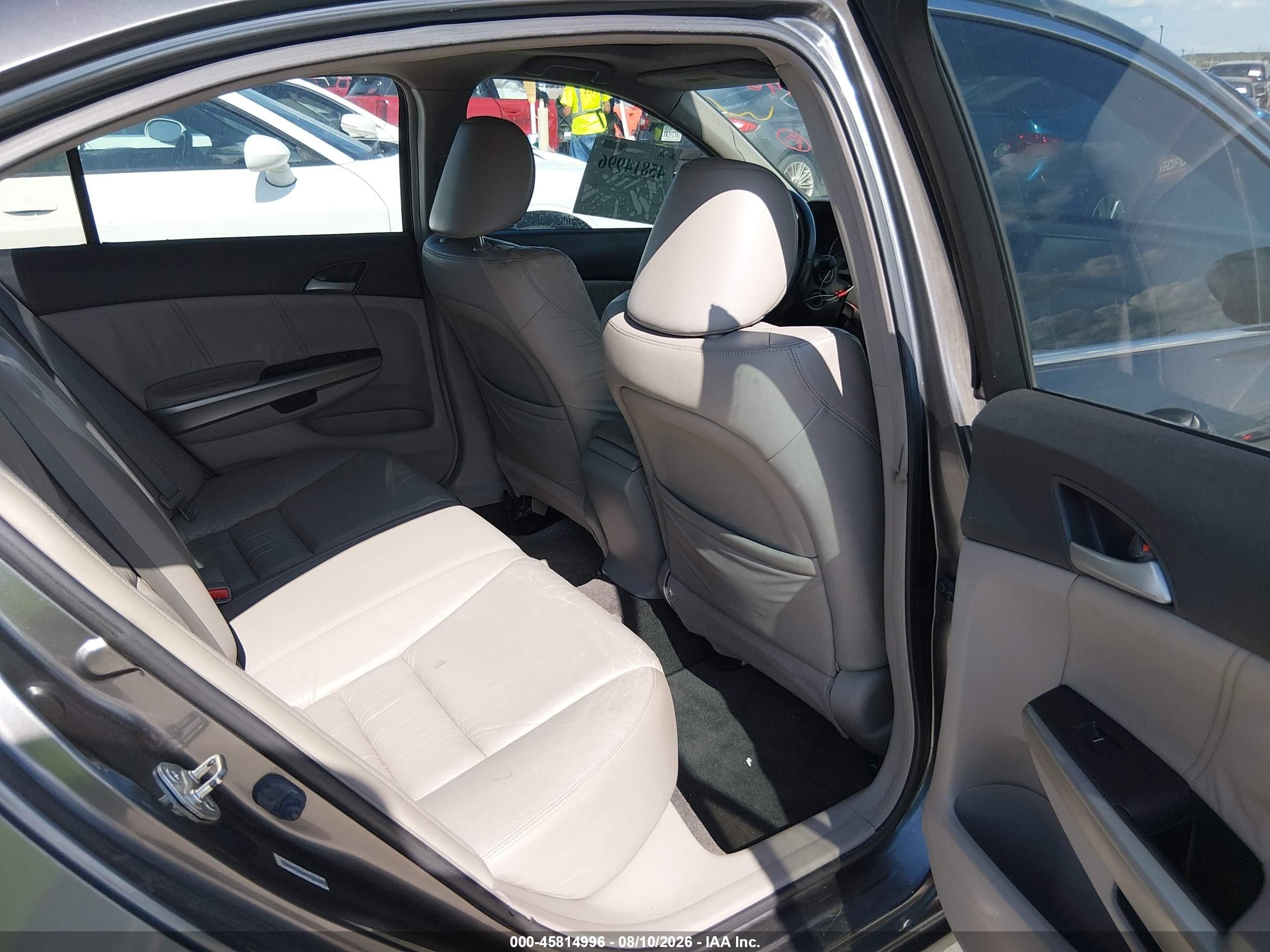 2008 Honda Accord 2.4 Ex-l Blue vin: JHMCP26818C012796