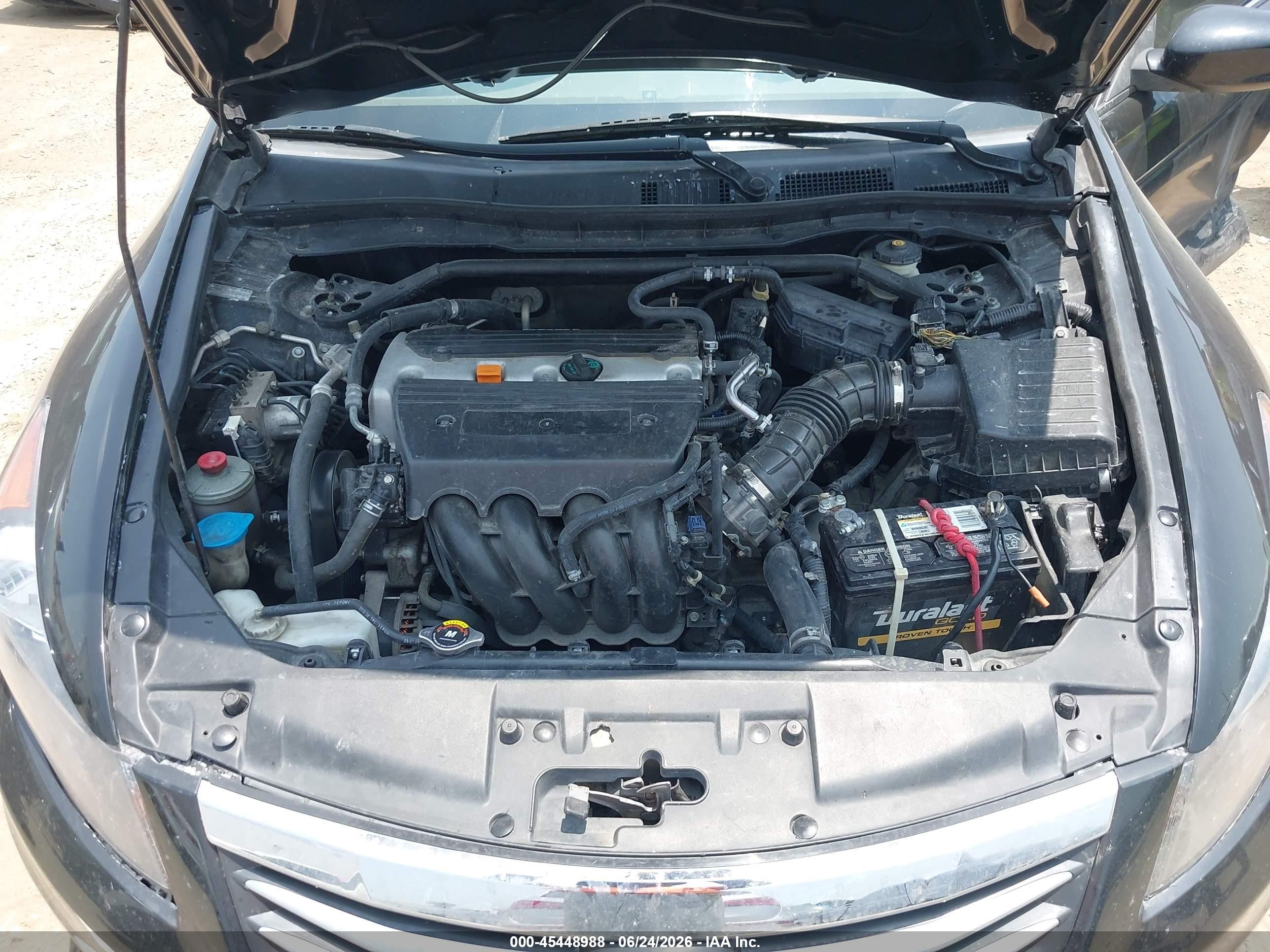 2008 Honda Accord 2.4 Ex-l Black vin: JHMCP26818C060573