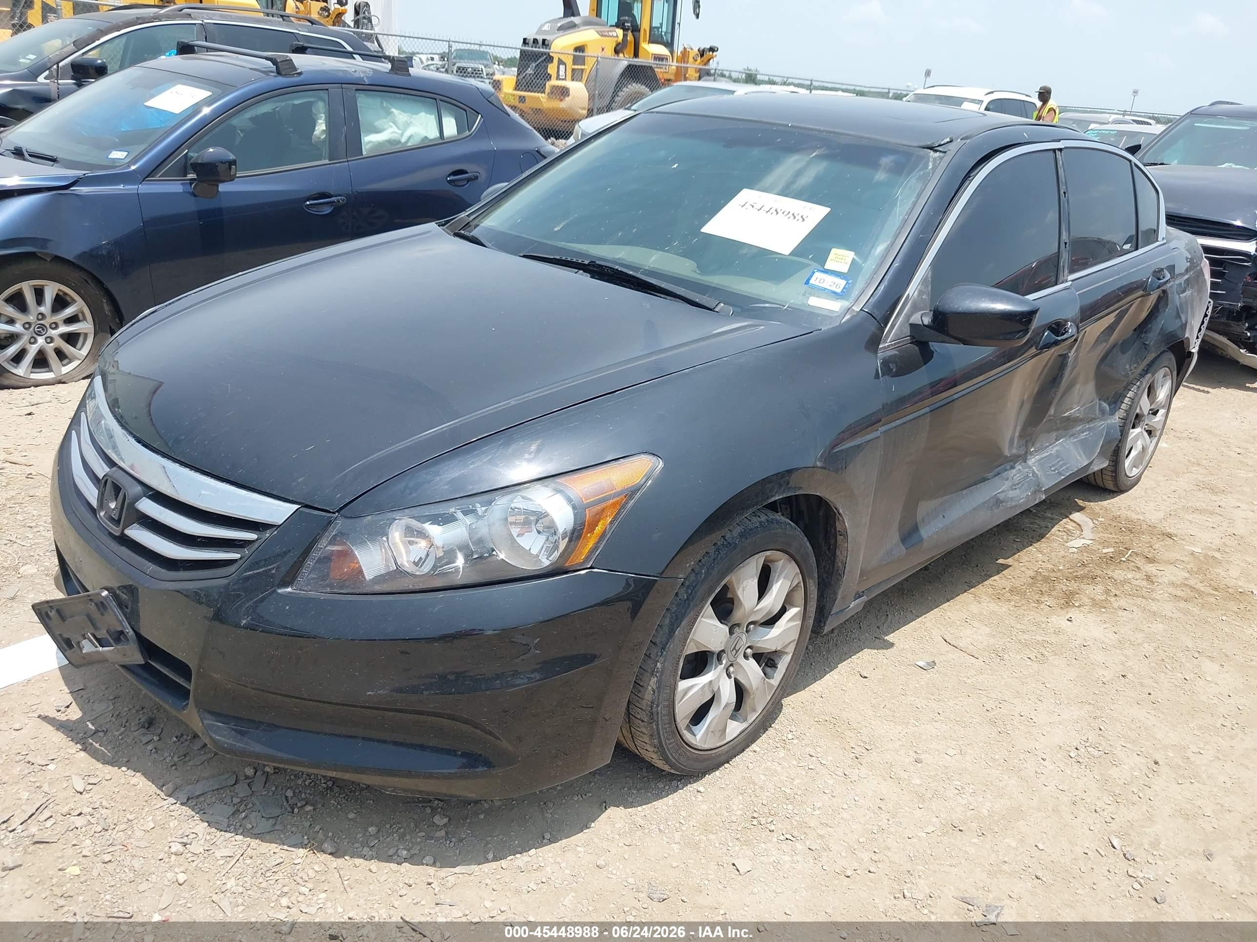 2008 Honda Accord 2.4 Ex-l Black vin: JHMCP26818C060573