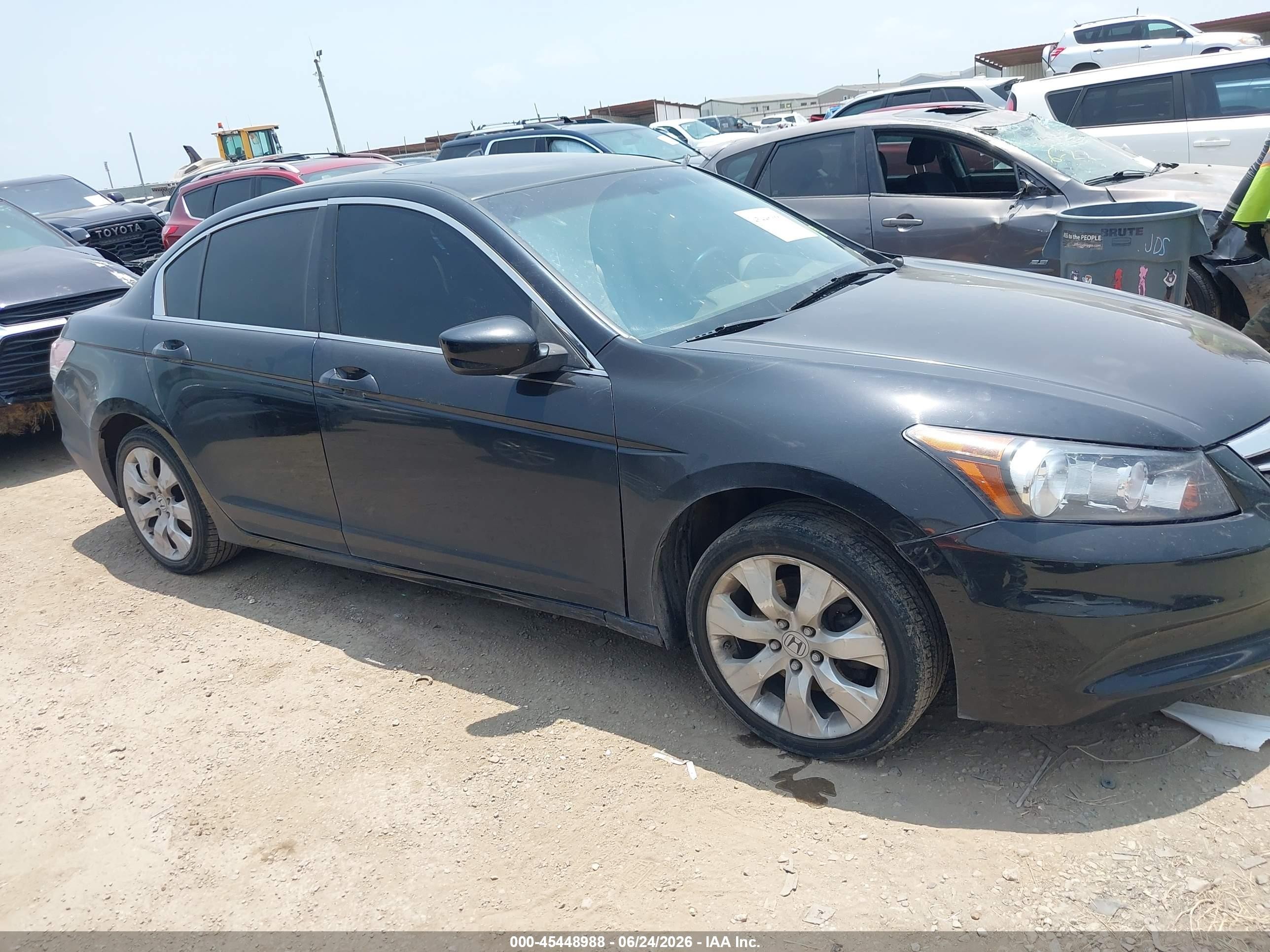 2008 Honda Accord 2.4 Ex-l Black vin: JHMCP26818C060573