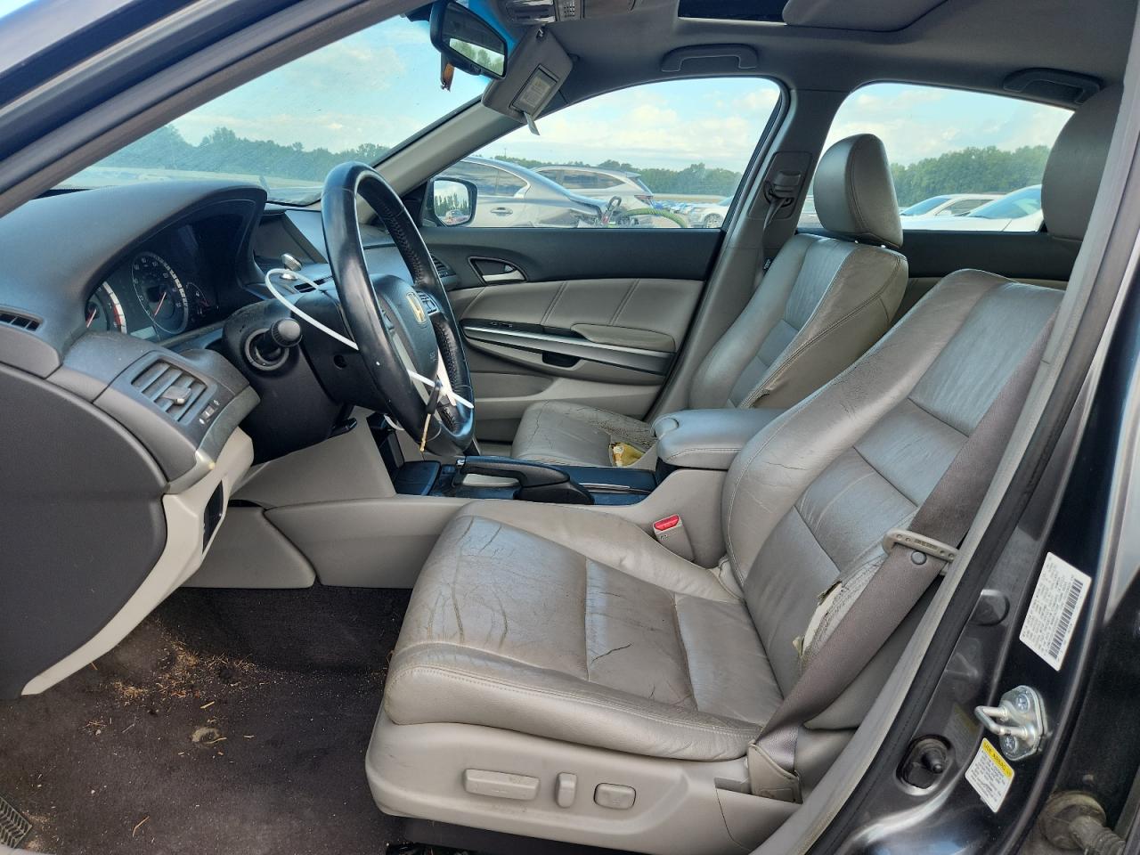 2008 Honda Accord Exl Silver vin: JHMCP26818C069841