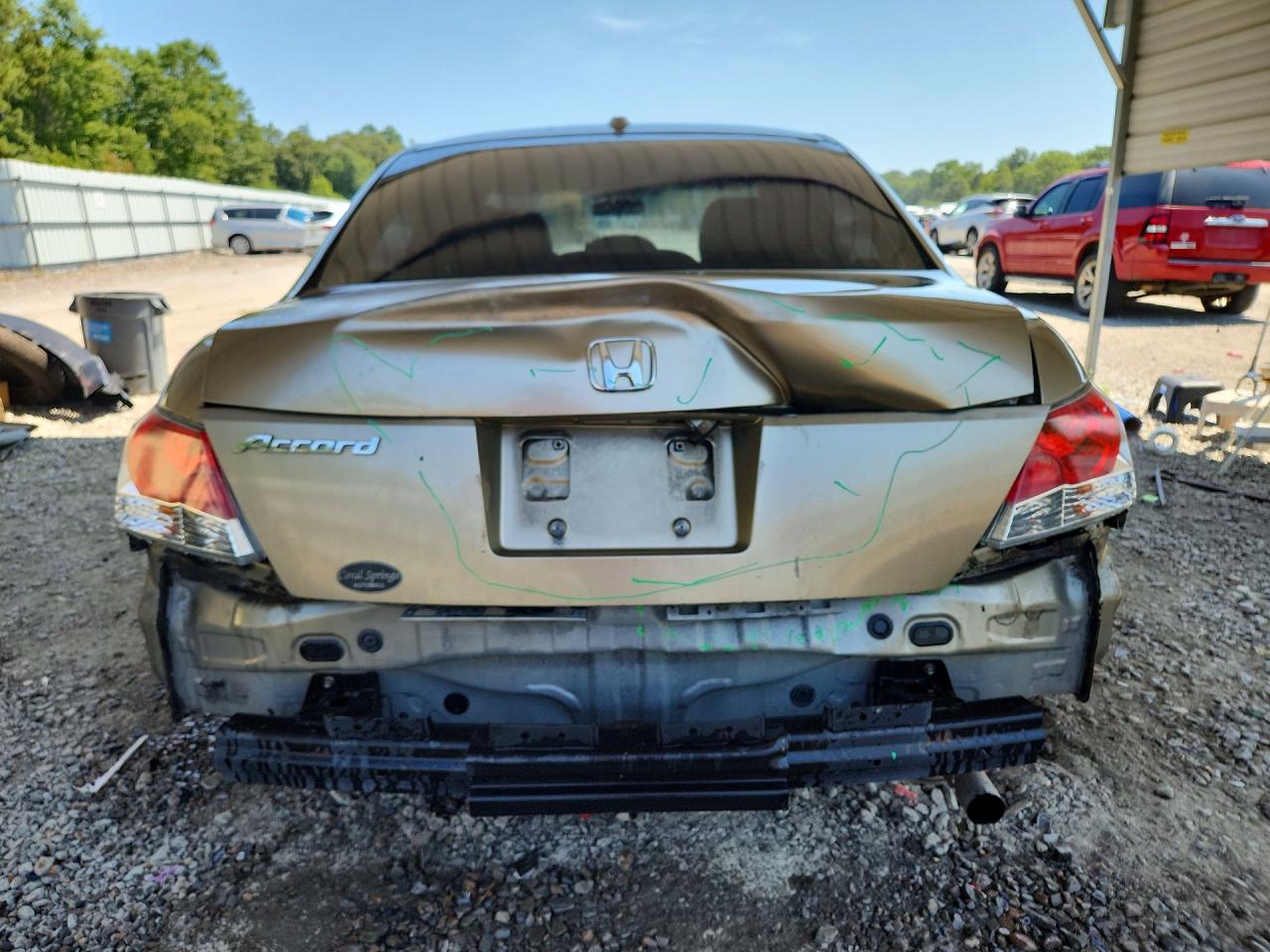 2008 Honda Accord Exl Бежевый vin: JHMCP26818C070505