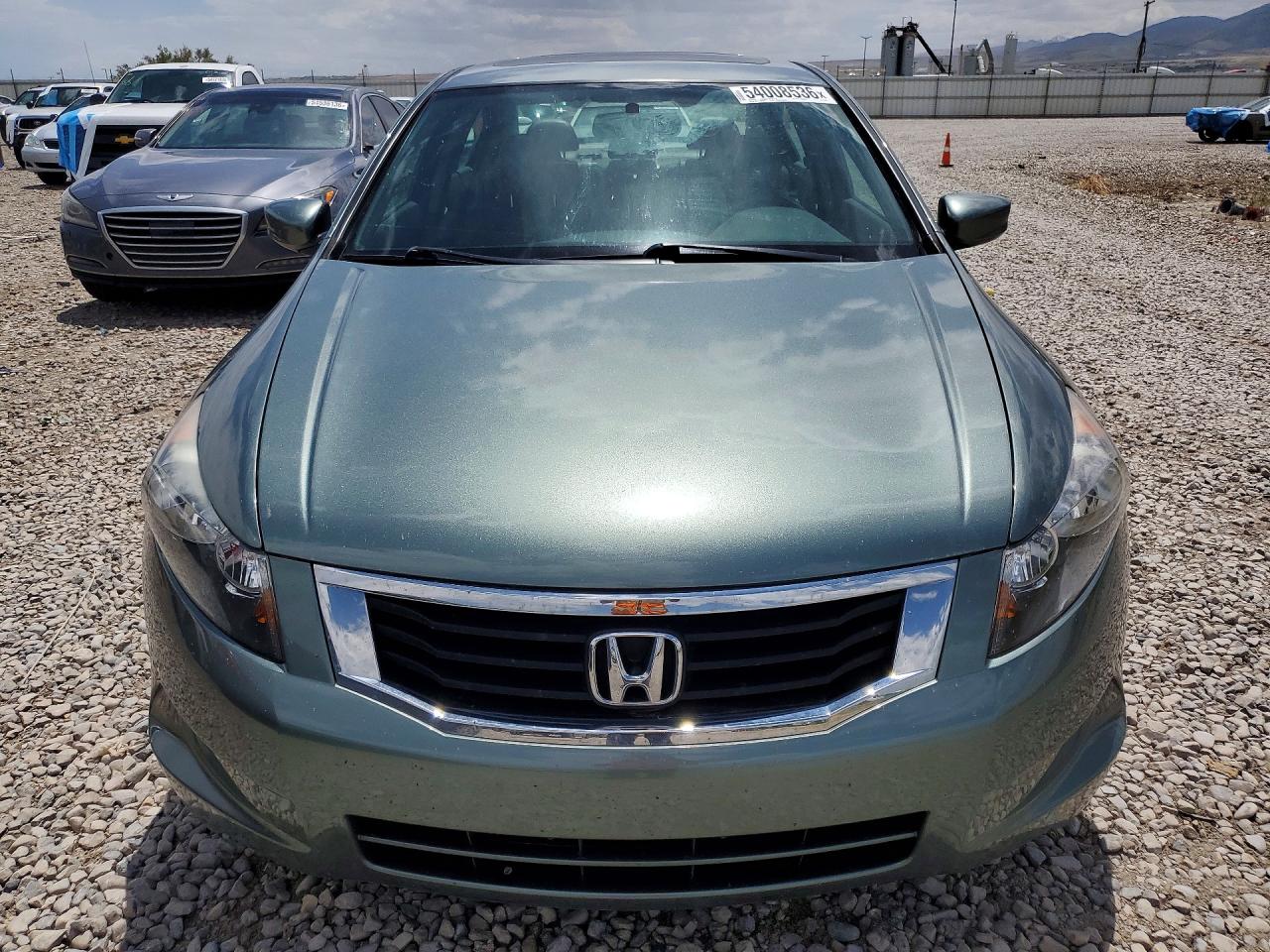 2009 Honda Accord Exl Blue vin: JHMCP26819C001959
