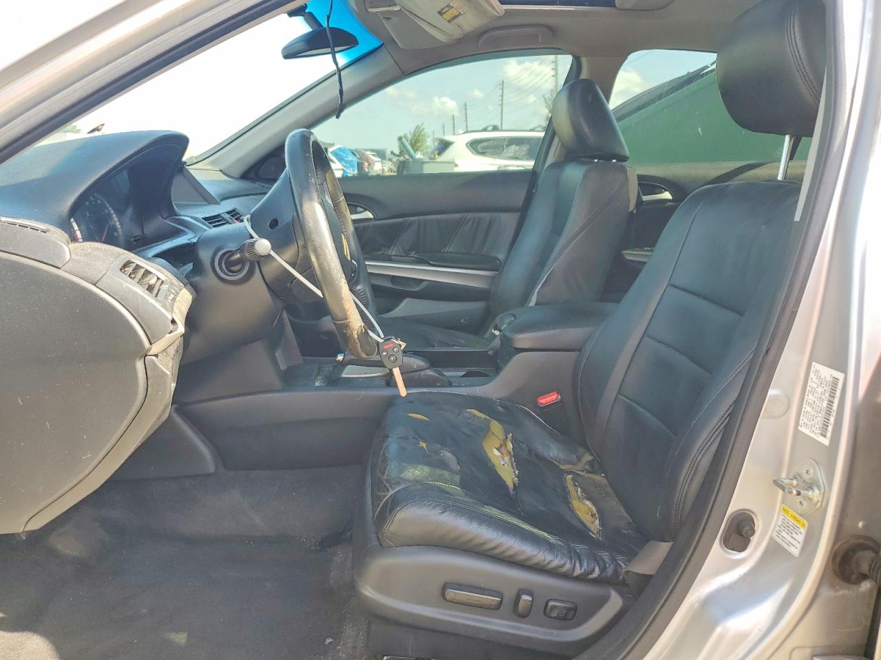 2008 Honda Accord Exl Silver vin: JHMCP26828C022866