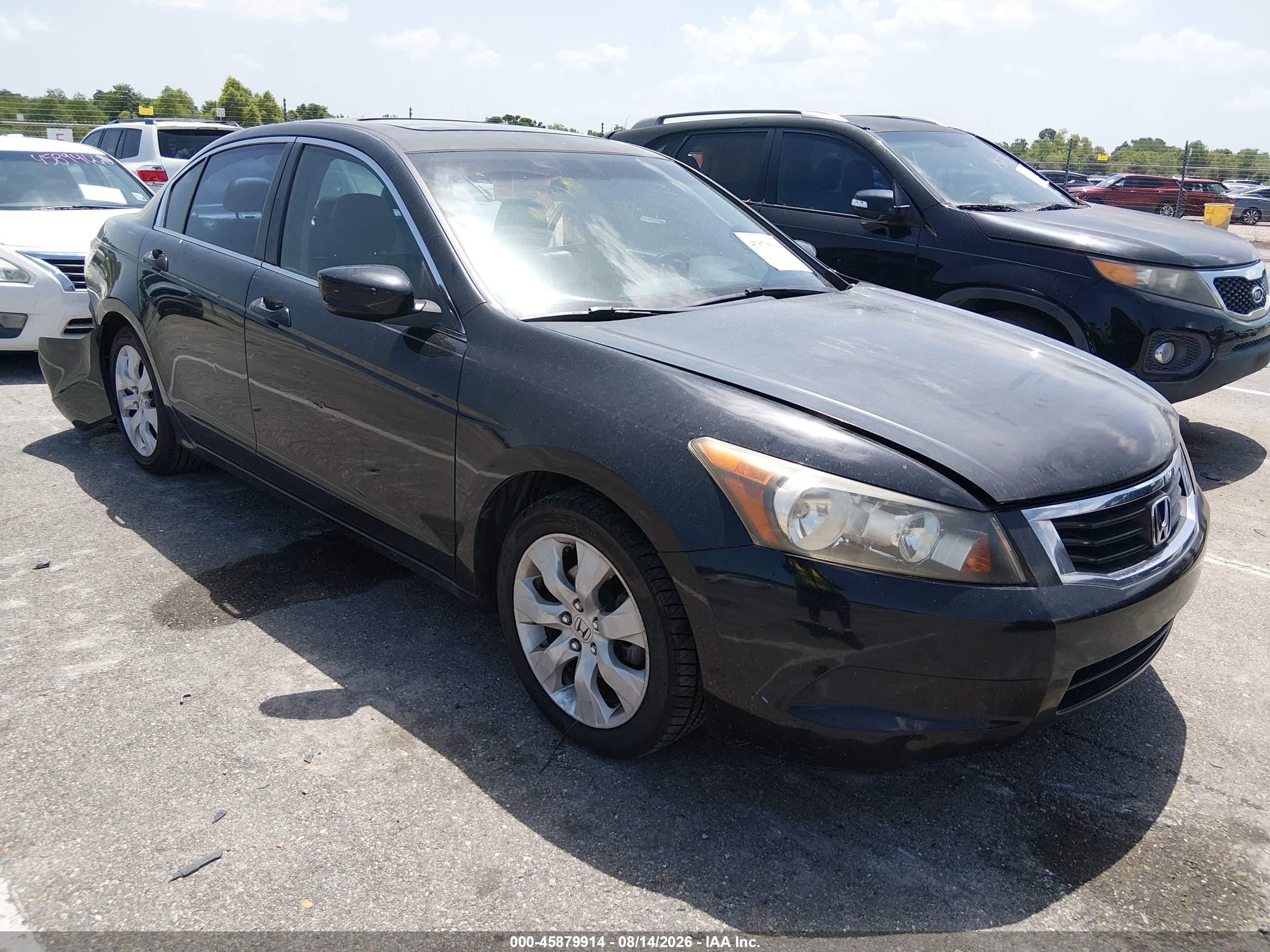 2008 Honda Accord 2.4 Ex-l Черный vin: JHMCP26828C038601