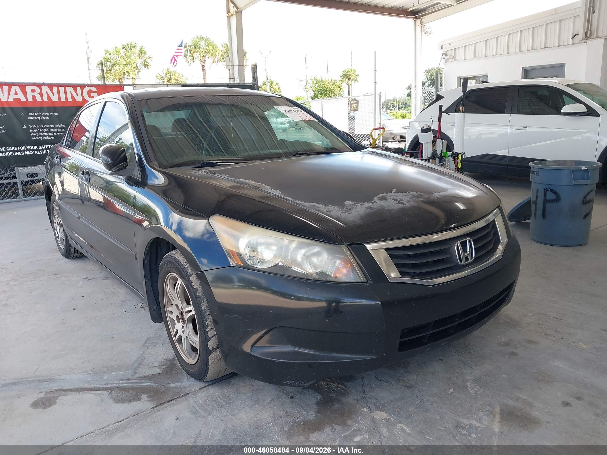2008 Honda Accord 2.4 Ex-l Black vin: JHMCP26828C053017