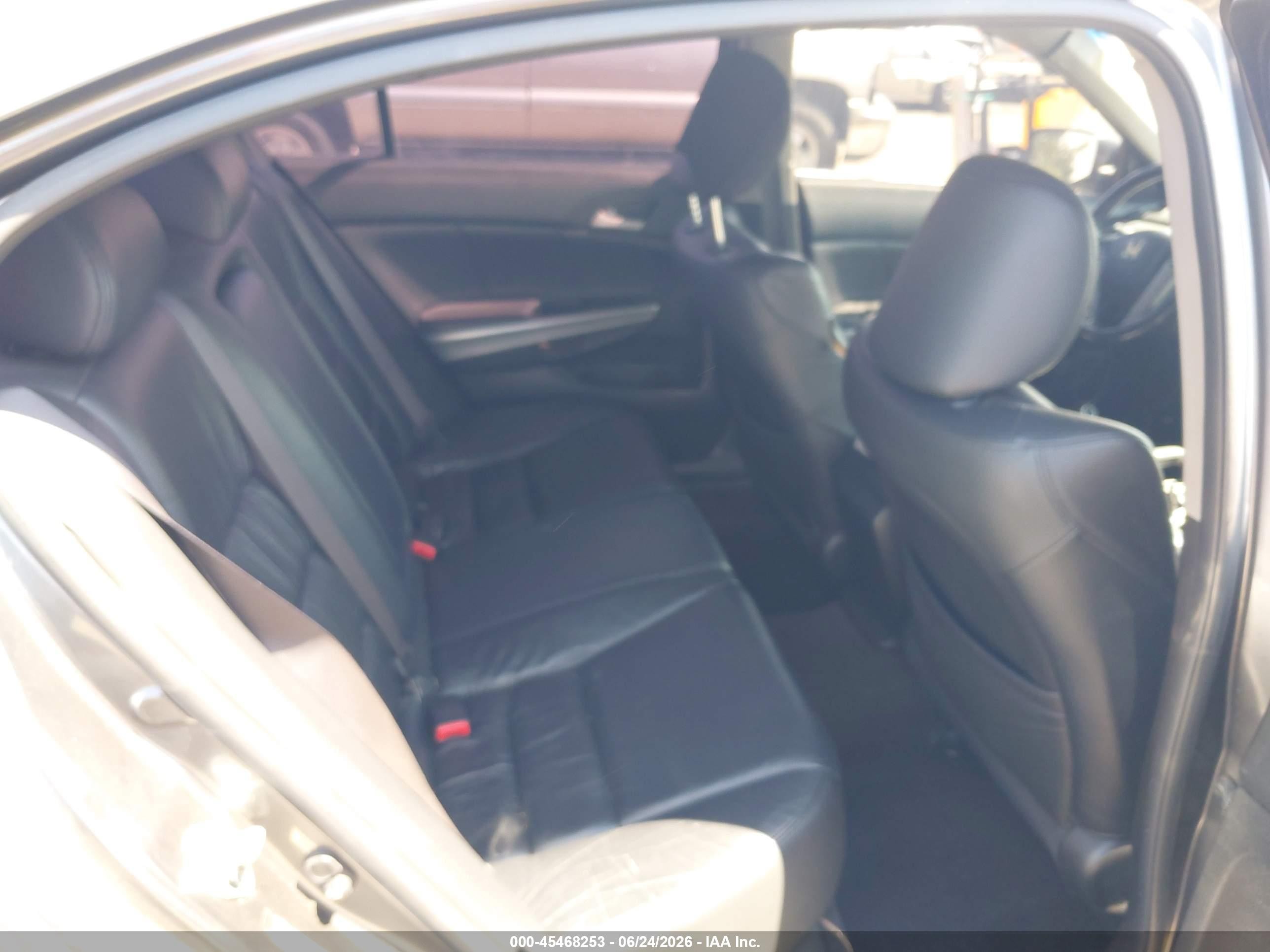 2008 Honda Accord 2.4 Ex-l Gray vin: JHMCP26828C069153