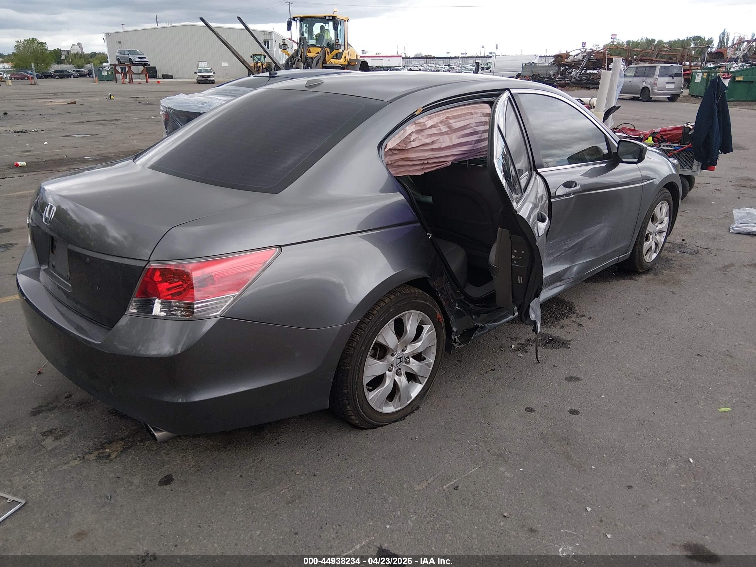 2008 Honda Accord 2.4 Ex-l Серебряный vin: JHMCP26838C008037