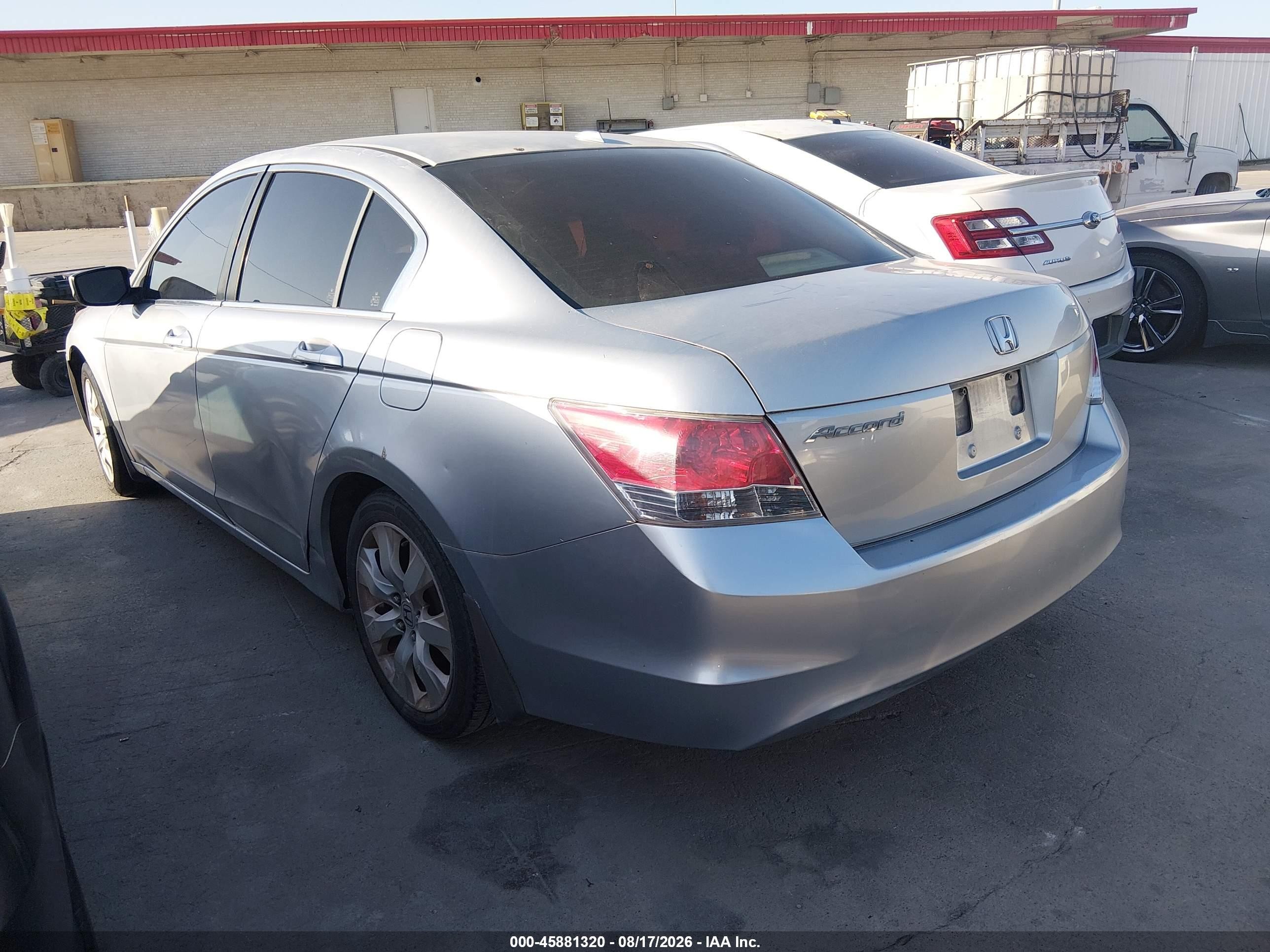 2008 Honda Accord 2.4 Ex-l Silver vin: JHMCP26838C009902