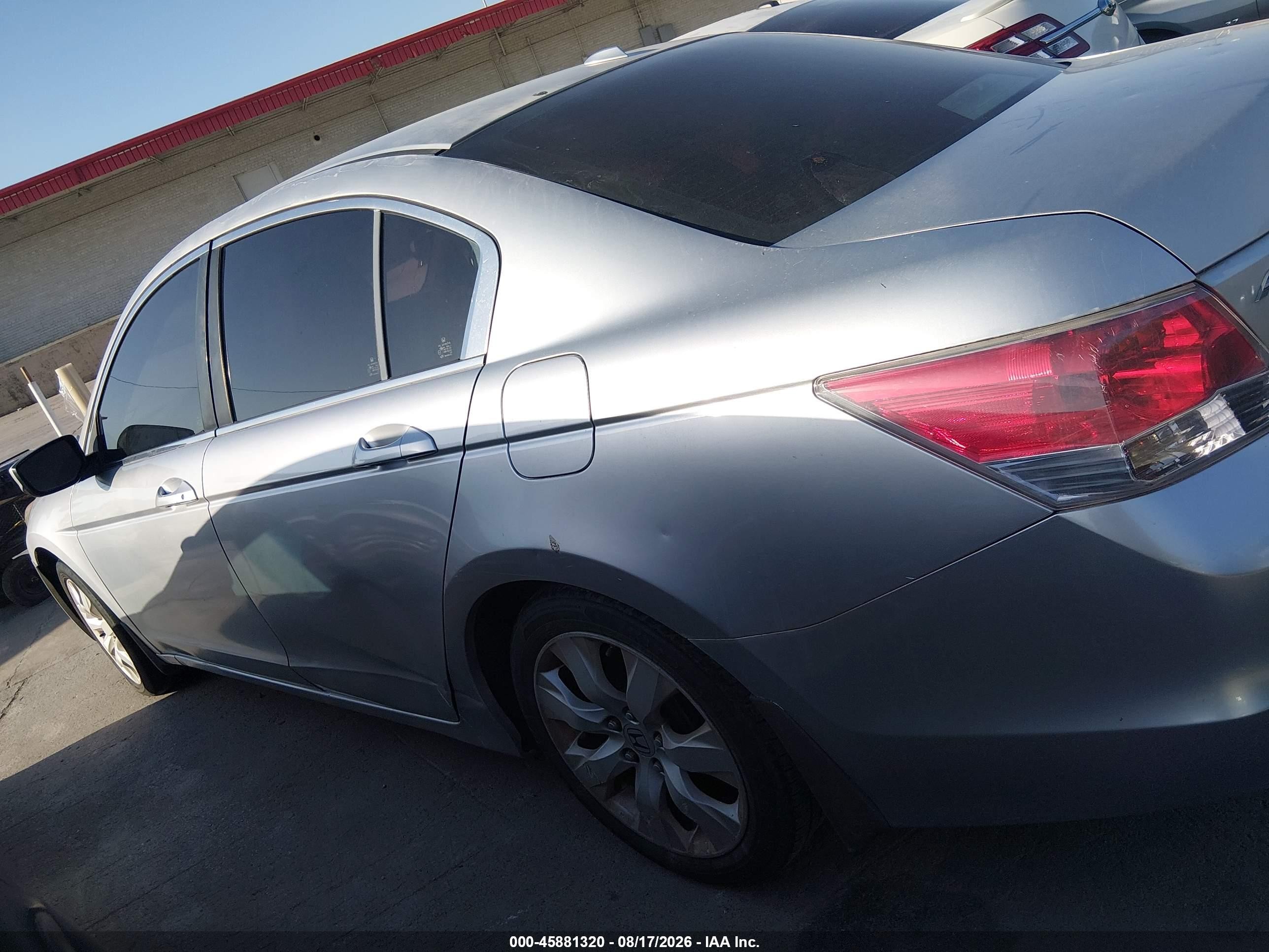2008 Honda Accord 2.4 Ex-l Silver vin: JHMCP26838C009902