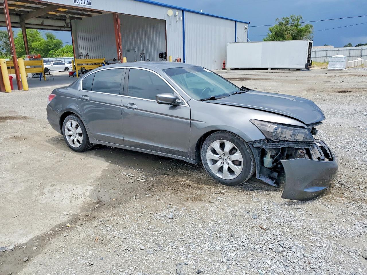 2008 Honda Accord Exl Gray vin: JHMCP26838C022763