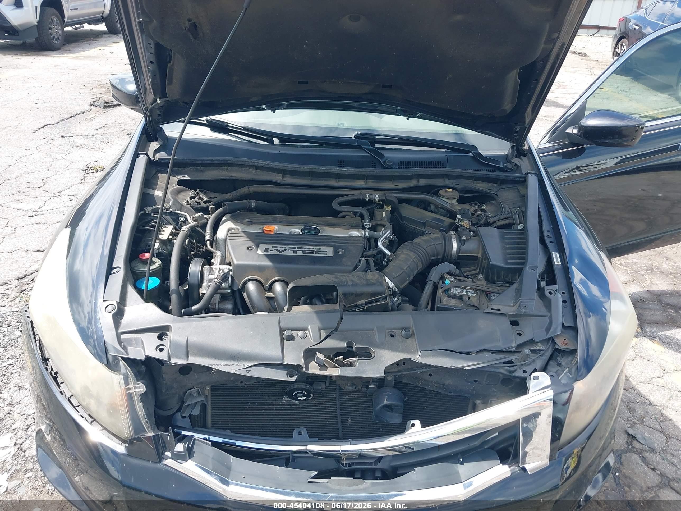 2008 Honda Accord 2.4 Ex-l Black vin: JHMCP26838C026148