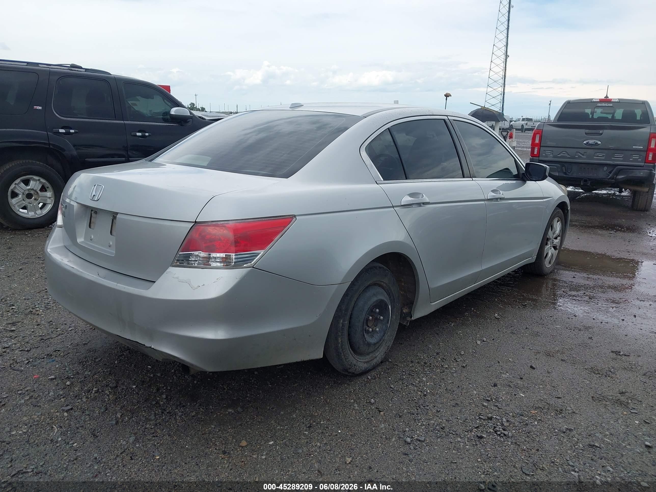 2008 Honda Accord 2.4 Ex-l Серебряный vin: JHMCP26838C042141