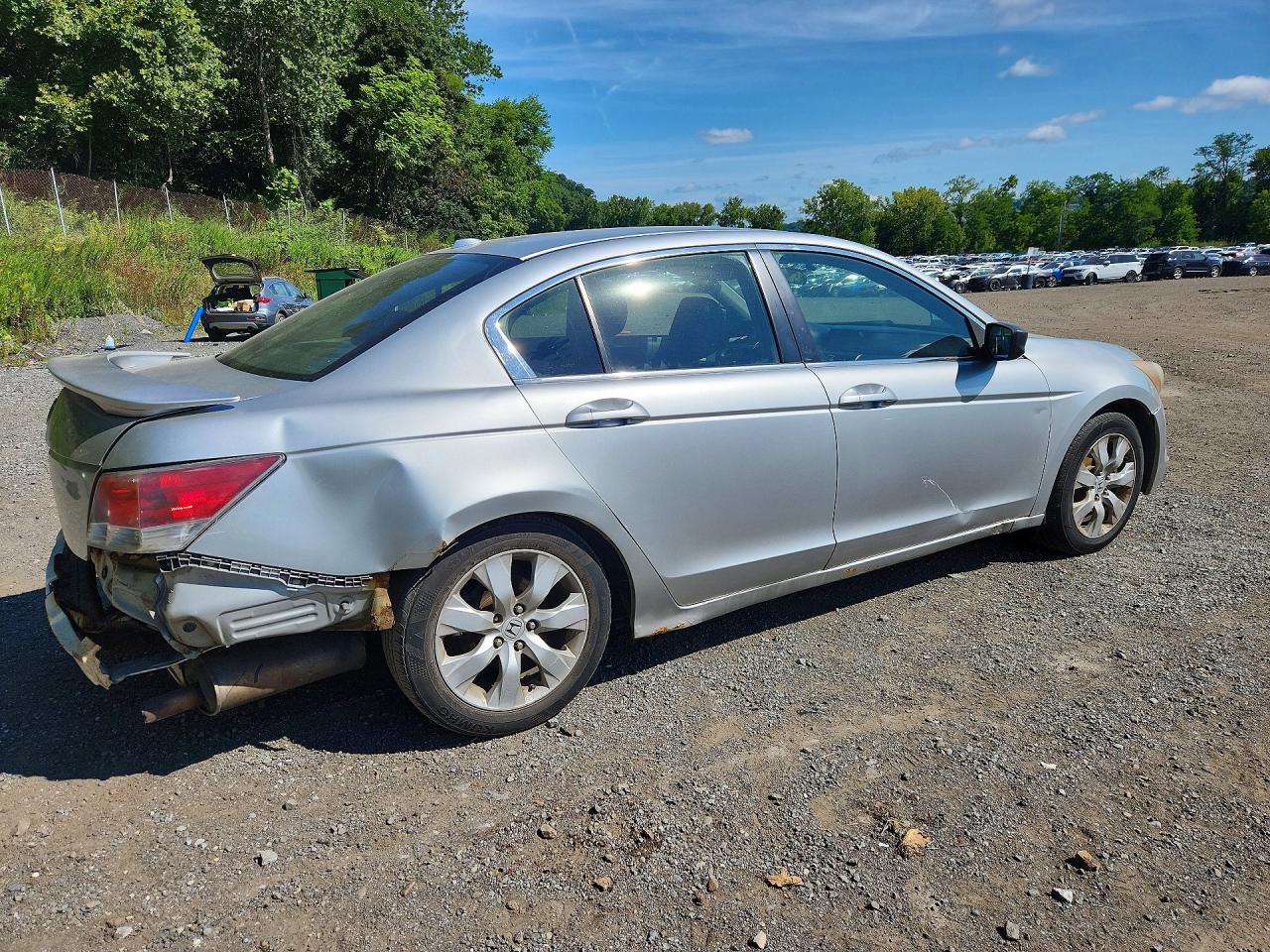 2008 Honda Accord Exl Silver vin: JHMCP26838C078685