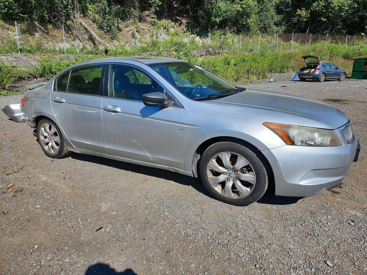 2008 Honda Accord Exl Silver vin: JHMCP26838C078685