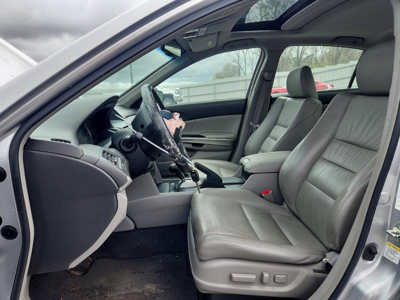 2008 Honda Accord Exl Silver vin: JHMCP26848C007222