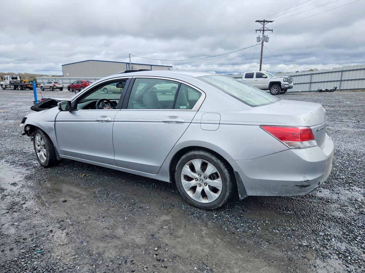2008 Honda Accord Exl Silver vin: JHMCP26848C007222