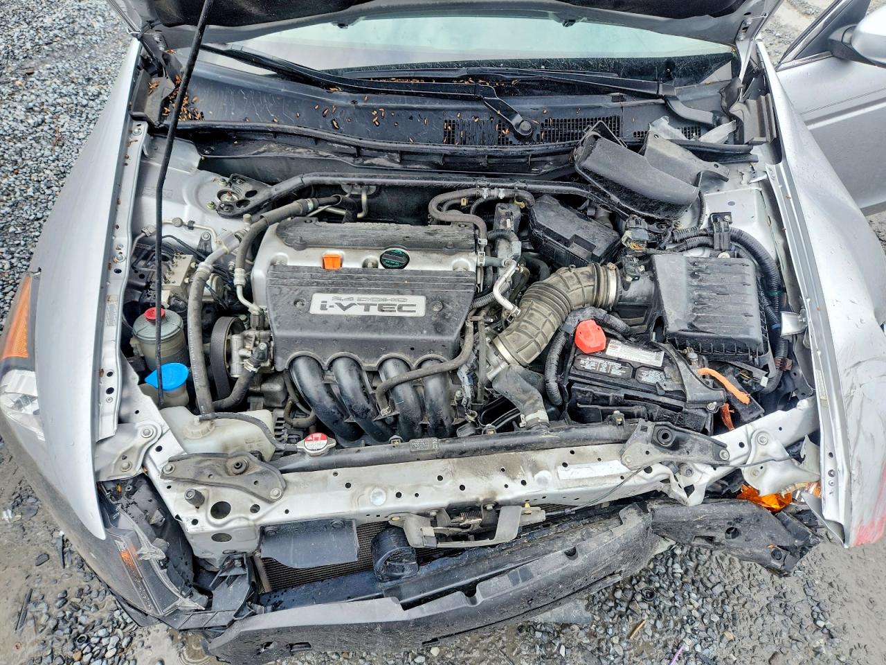 2008 Honda Accord Exl Silver vin: JHMCP26848C007222