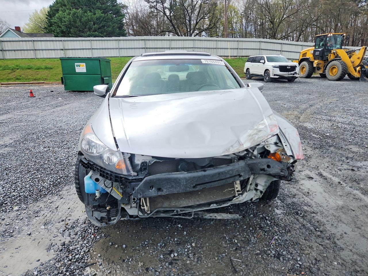 2008 Honda Accord Exl Silver vin: JHMCP26848C007222