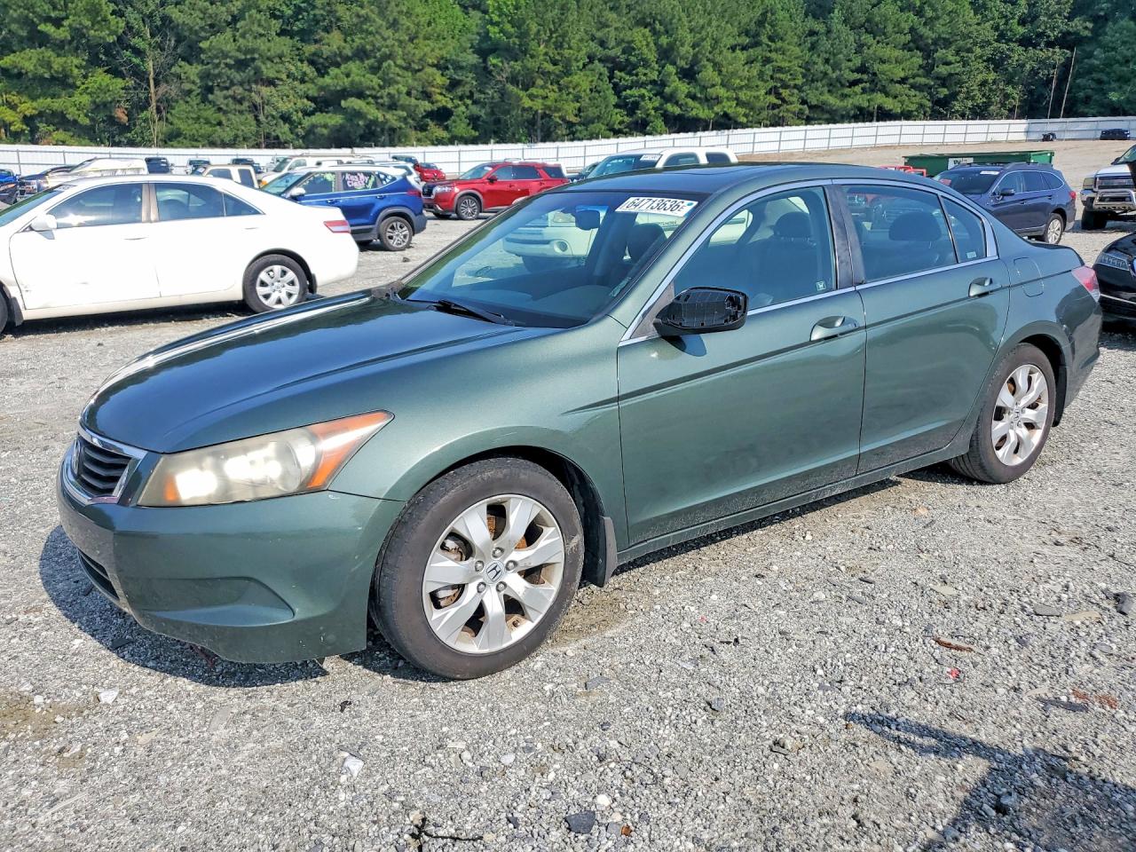 2008 Honda Accord Exl Зеленый vin: JHMCP26848C024859
