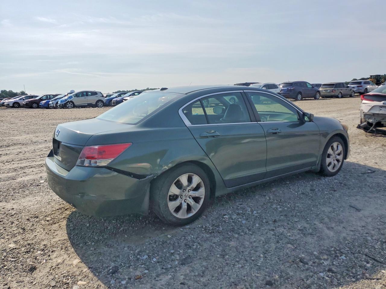 2008 Honda Accord Exl Green vin: JHMCP26848C024859
