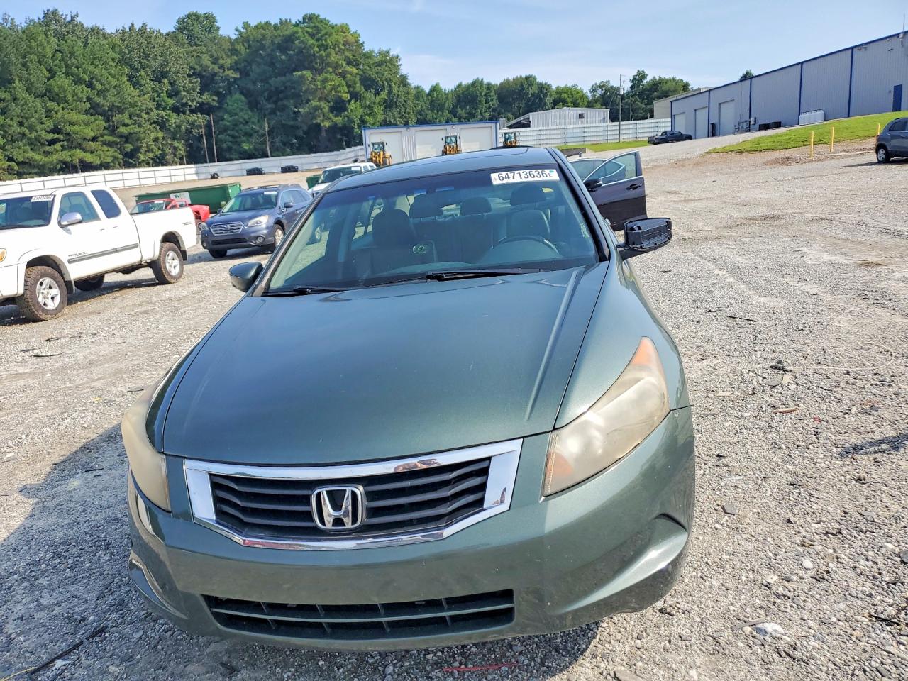 2008 Honda Accord Exl Green vin: JHMCP26848C024859