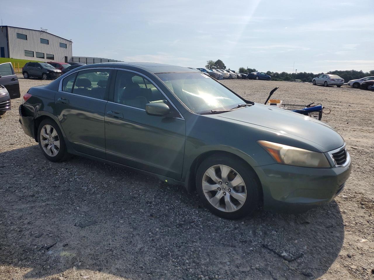 2008 Honda Accord Exl Green vin: JHMCP26848C024859