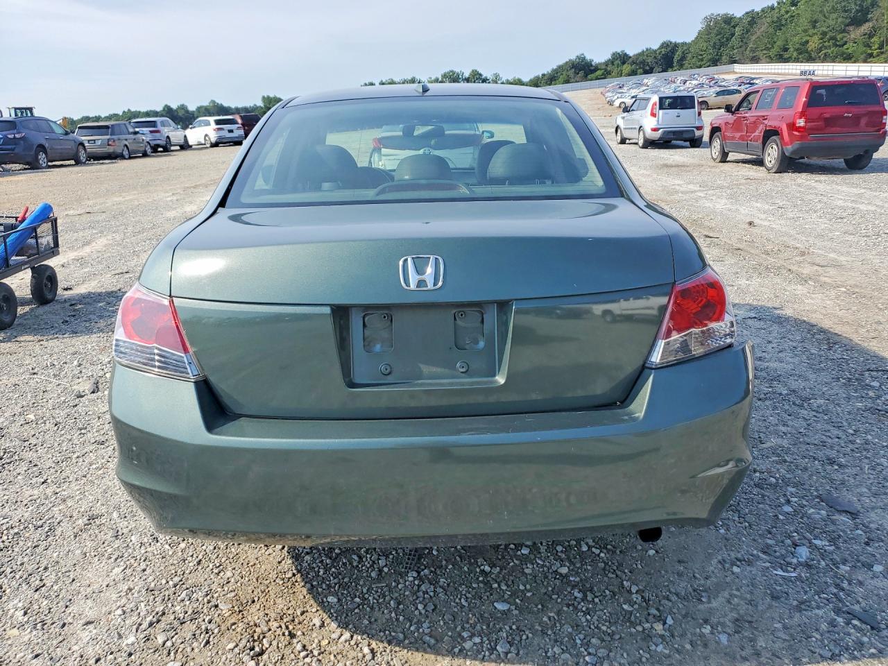 2008 Honda Accord Exl Green vin: JHMCP26848C024859