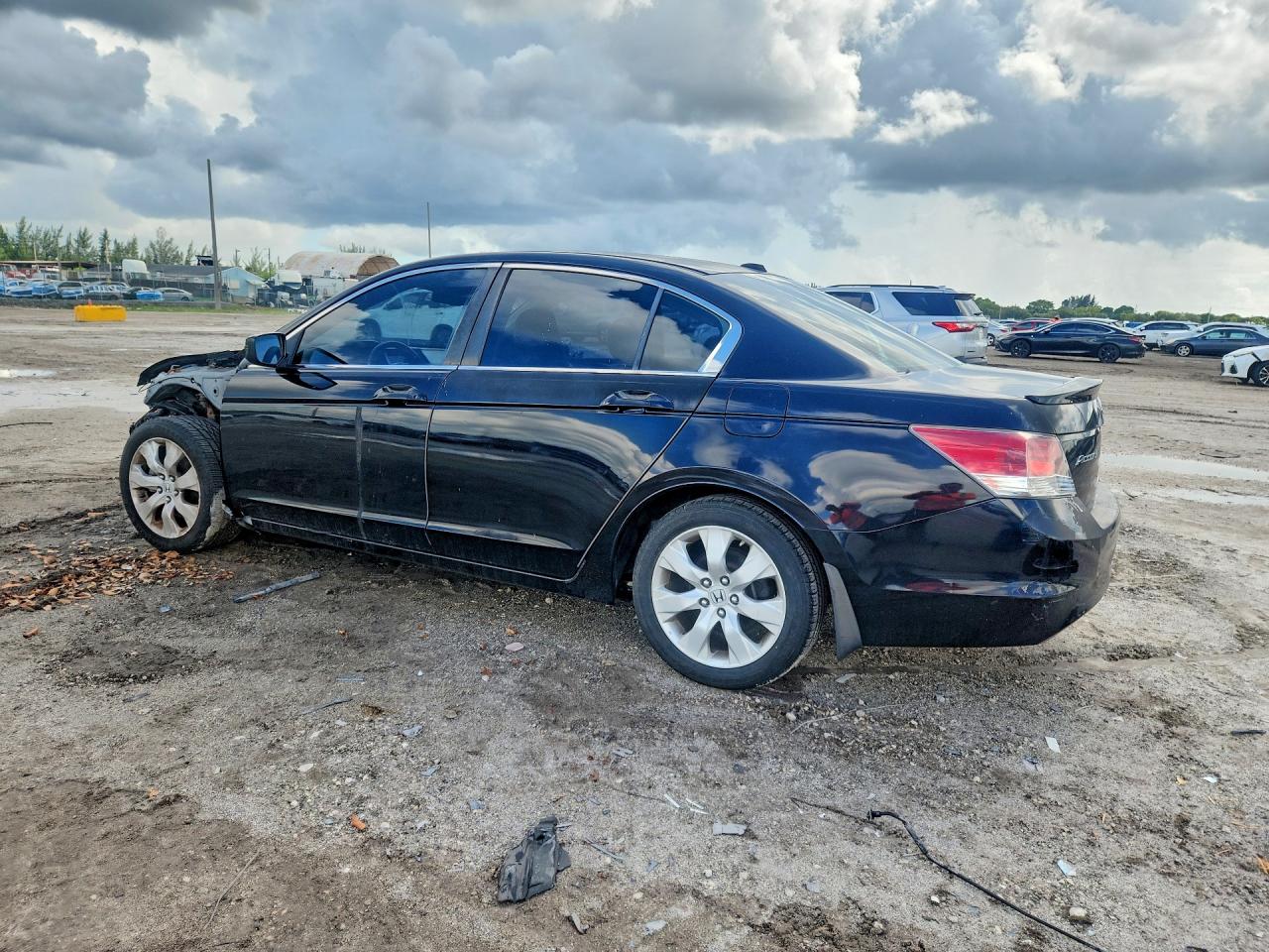 2008 Honda Accord Exl Black vin: JHMCP26848C025784