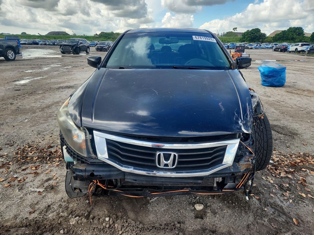 2008 Honda Accord Exl Black vin: JHMCP26848C025784