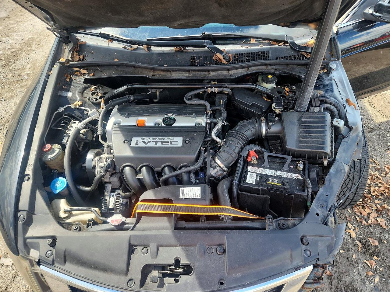 2008 Honda Accord Exl Black vin: JHMCP26848C025784
