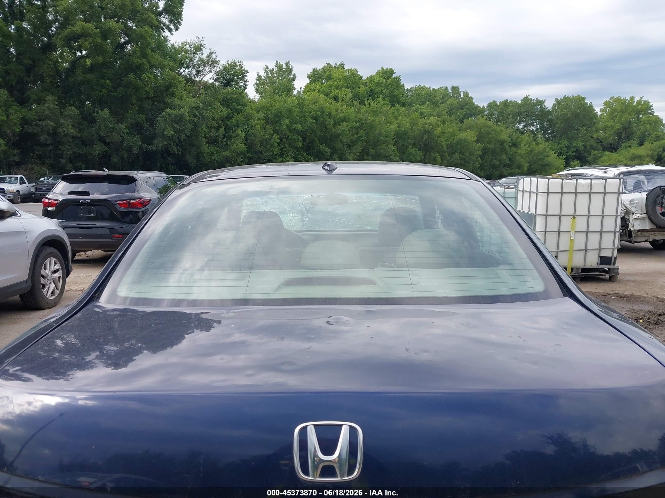 2008 Honda Accord 2.4 Ex-l Dark Blue vin: JHMCP26848C041841