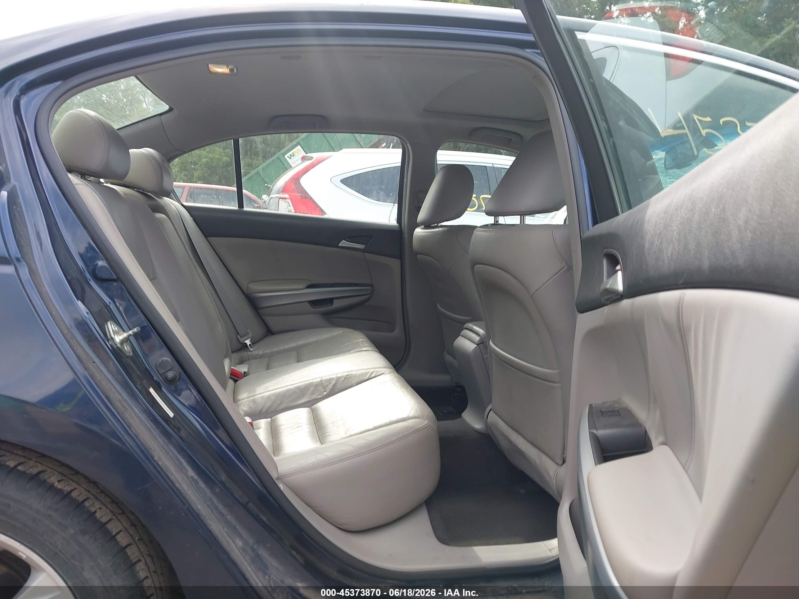 2008 Honda Accord 2.4 Ex-l Dark Blue vin: JHMCP26848C041841