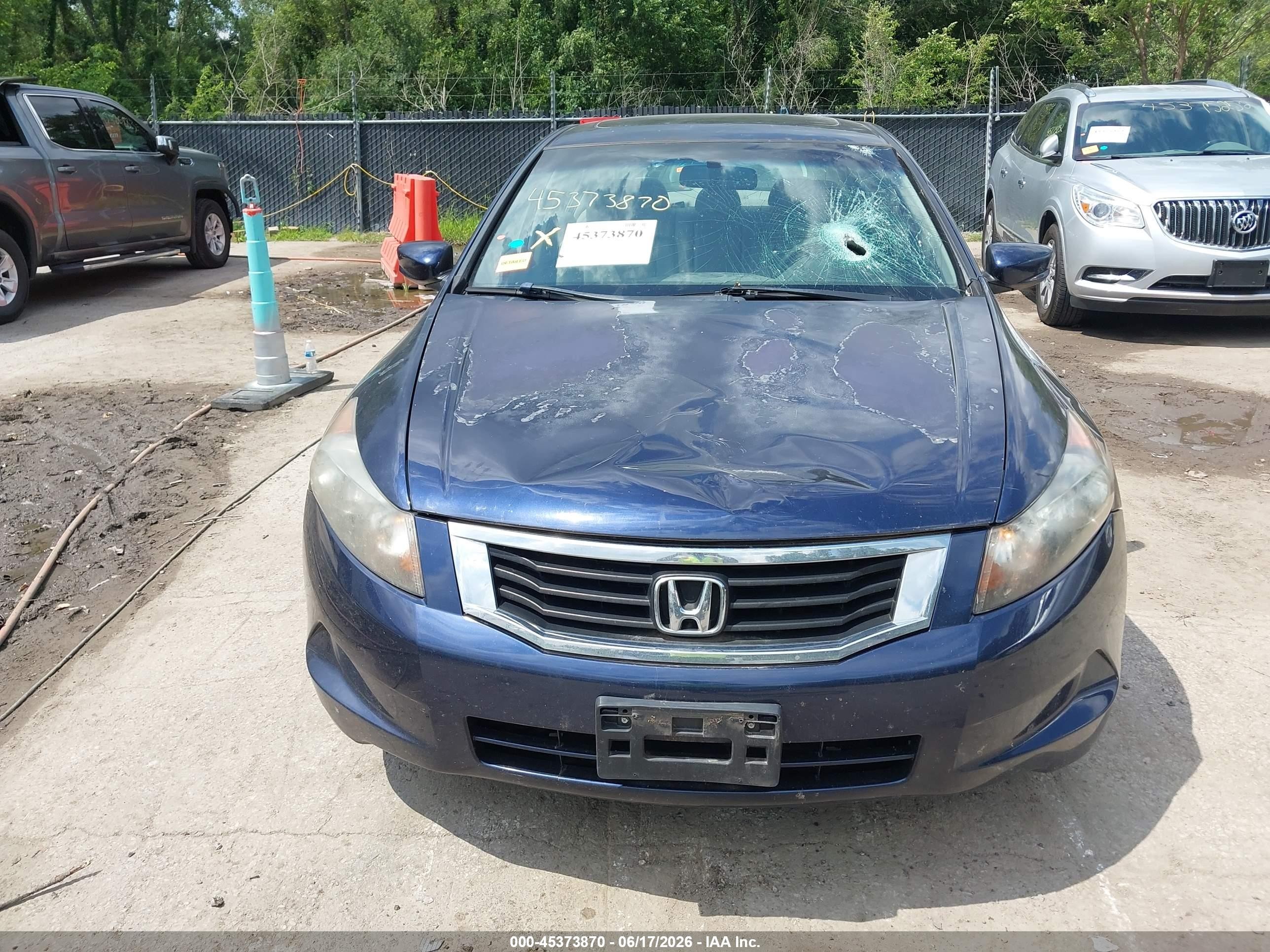 2008 Honda Accord 2.4 Ex-l Dark Blue vin: JHMCP26848C041841