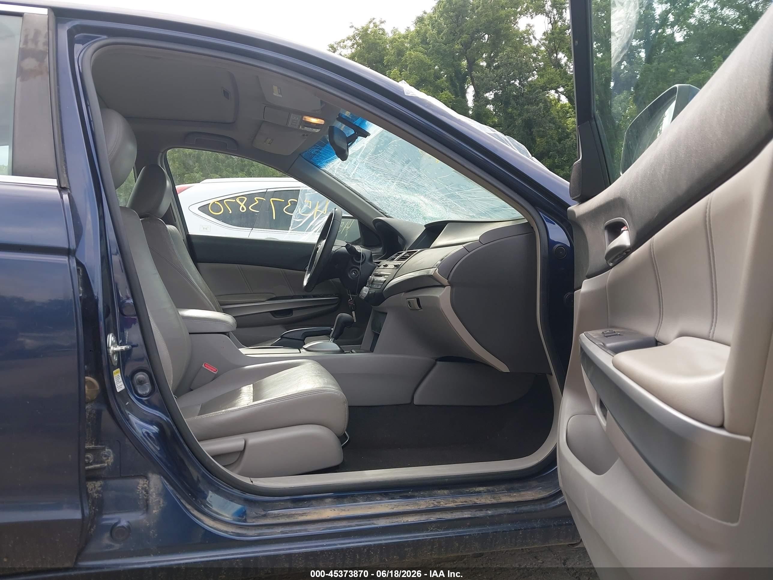 2008 Honda Accord 2.4 Ex-l Dark Blue vin: JHMCP26848C041841