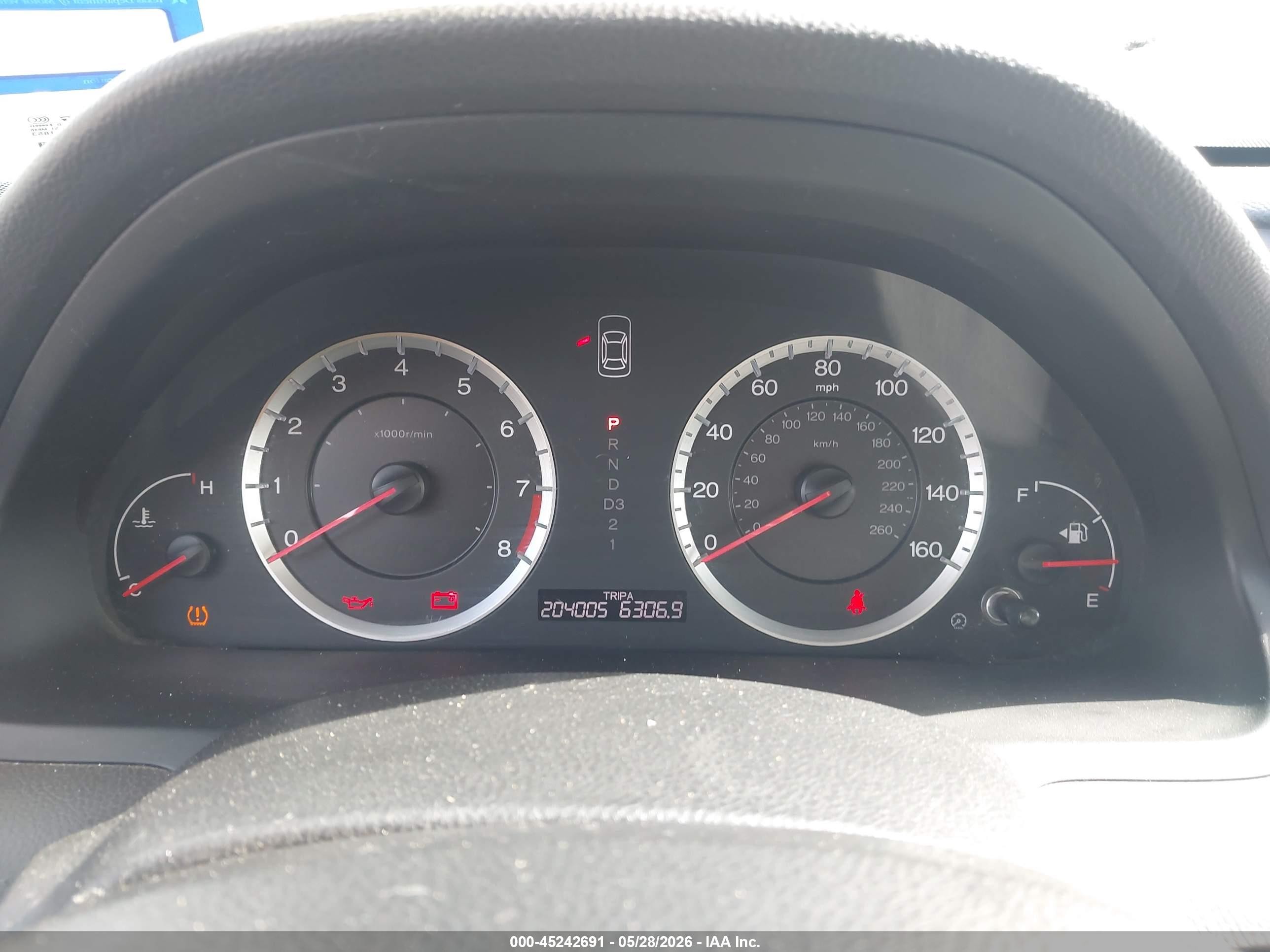 2008 Honda Accord 2.4 Ex-l Серый vin: JHMCP26848C051530