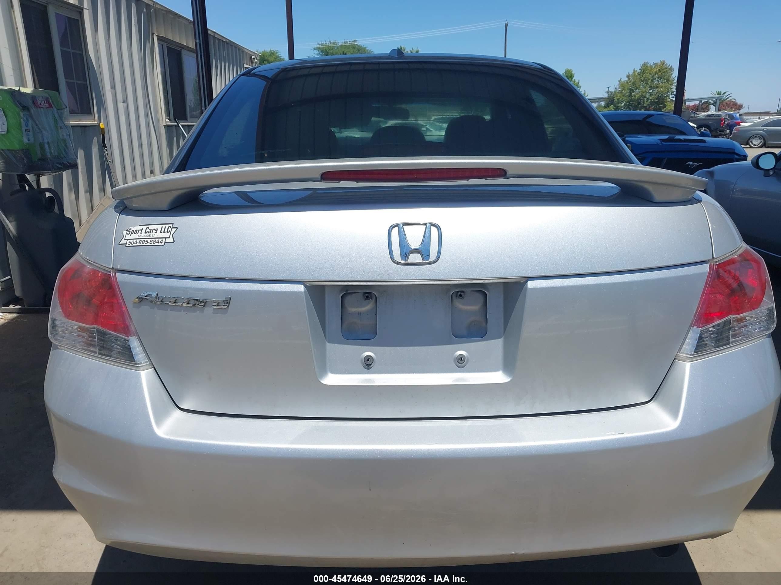 2008 Honda Accord 2.4 Ex-l Серебряный vin: JHMCP26848C056534