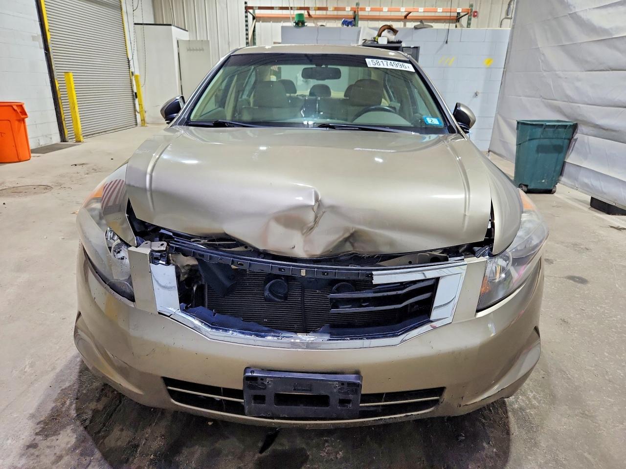 2008 Honda Accord Exl Gold vin: JHMCP26848C070465
