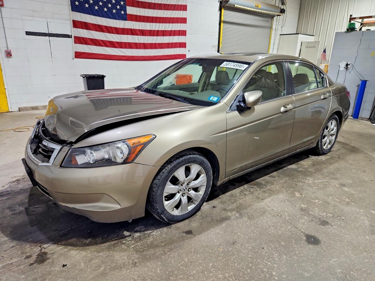 2008 Honda Accord Exl Gold vin: JHMCP26848C070465