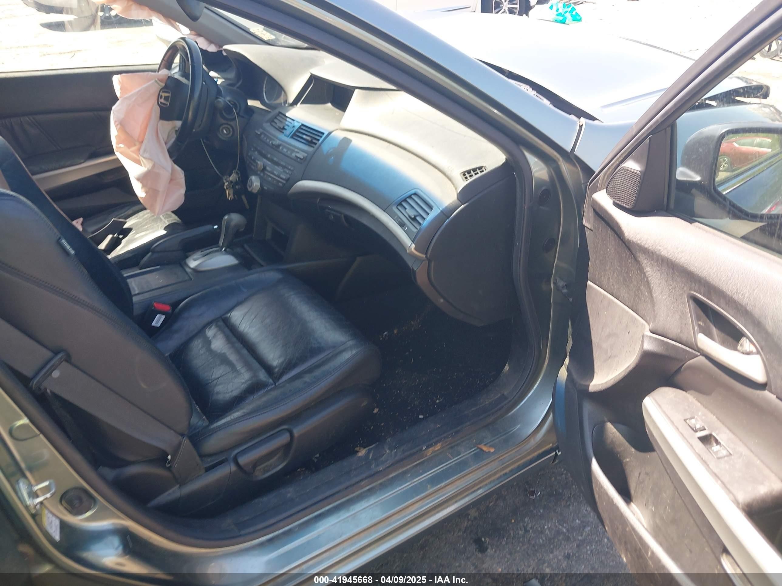 2008 Honda Accord 2.4 Ex-l Бирюзовый vin: JHMCP26858C038687