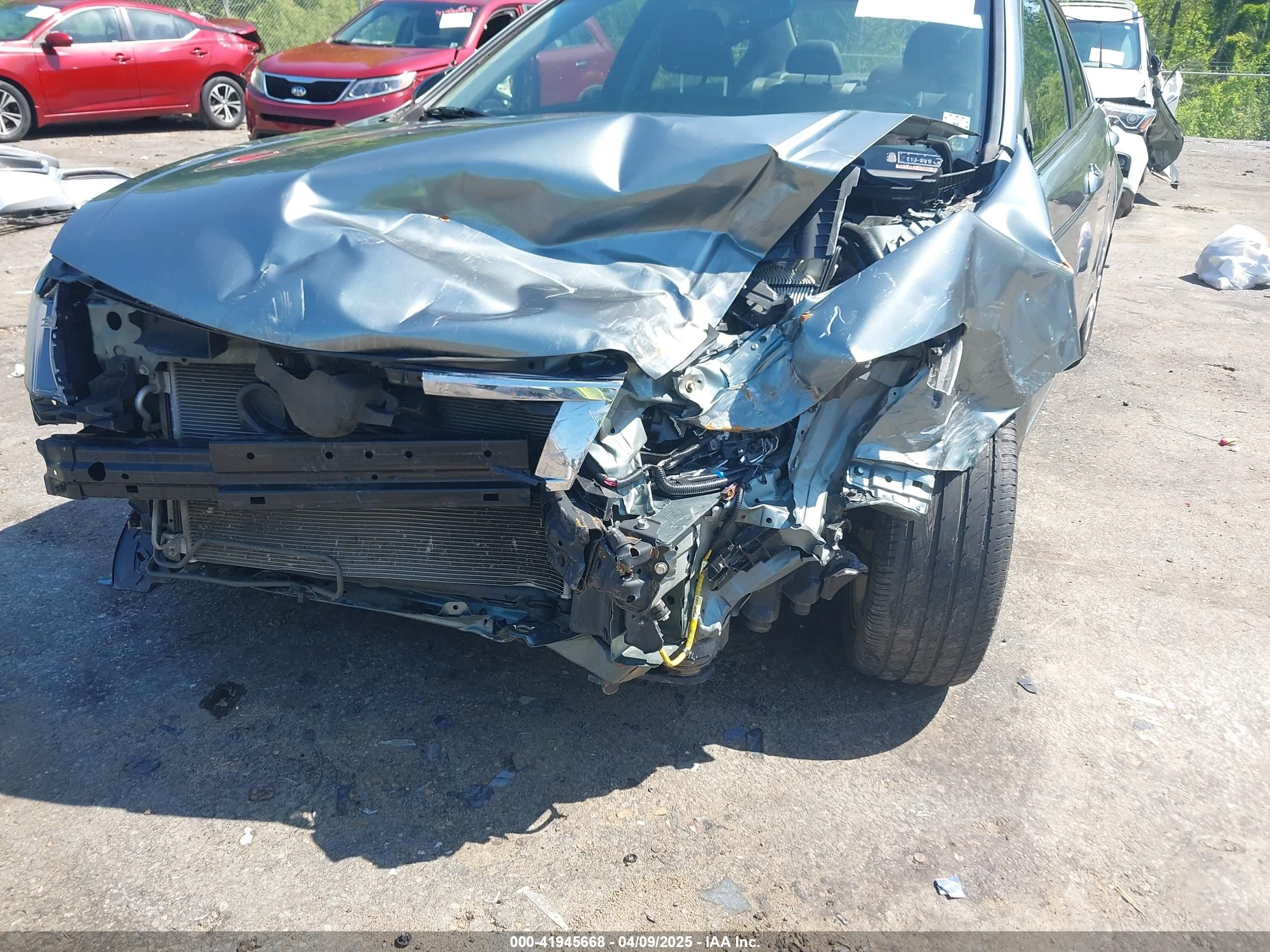 2008 Honda Accord 2.4 Ex-l Бирюзовый vin: JHMCP26858C038687