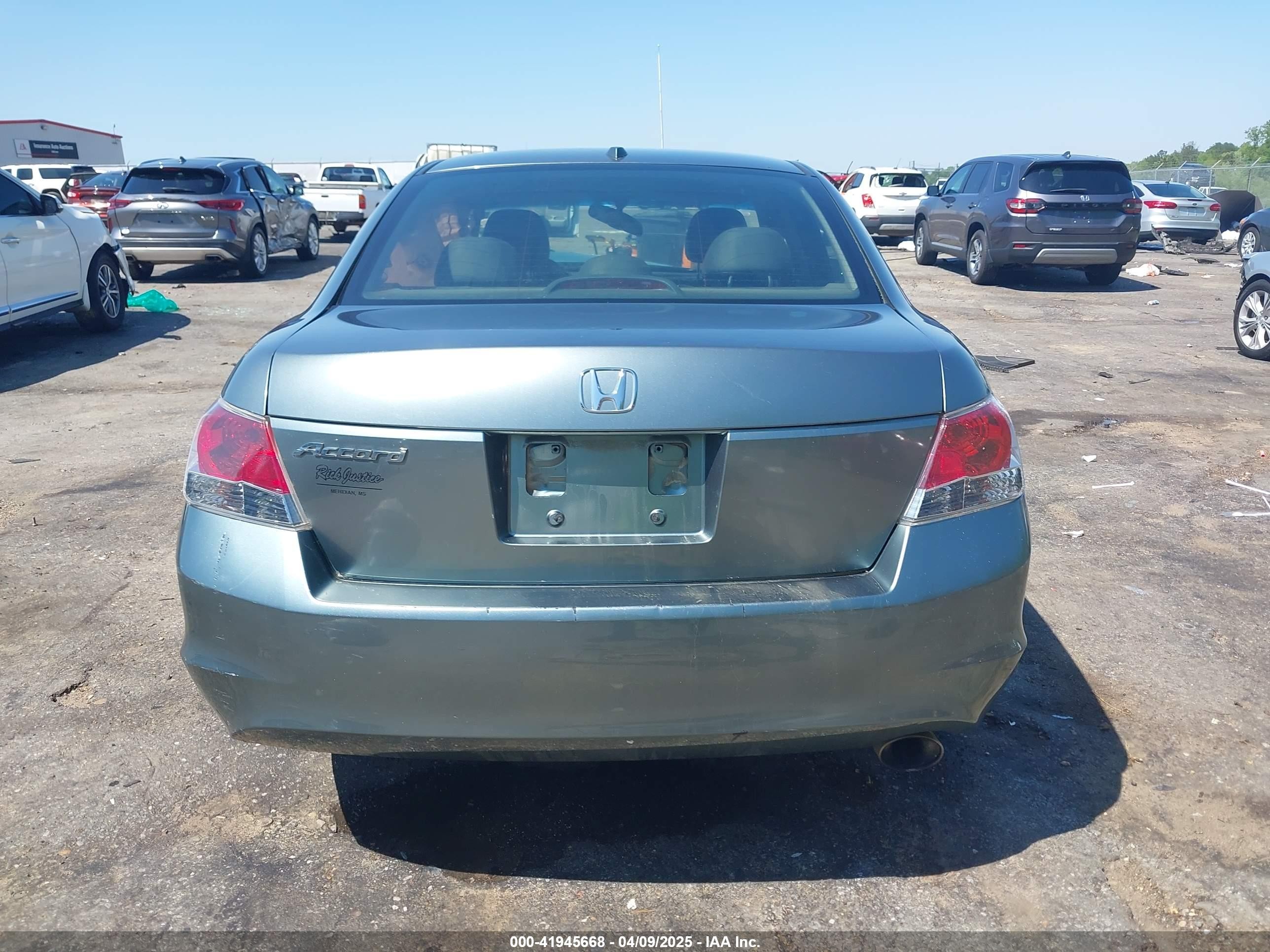 2008 Honda Accord 2.4 Ex-l Бирюзовый vin: JHMCP26858C038687