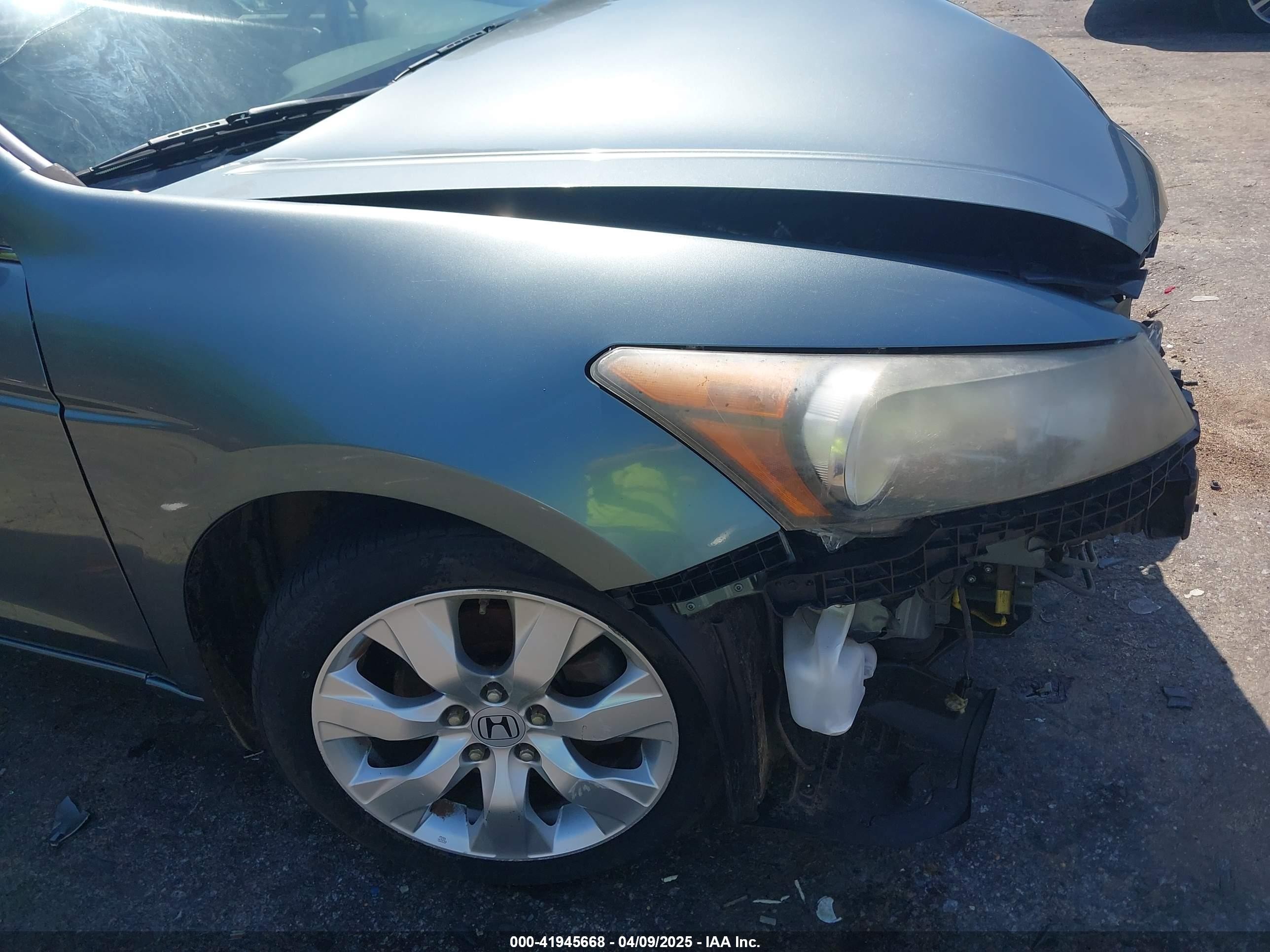 2008 Honda Accord 2.4 Ex-l Бирюзовый vin: JHMCP26858C038687